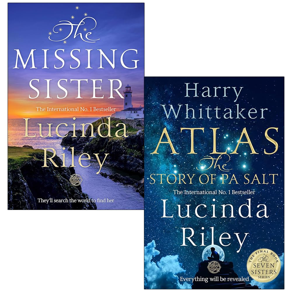 The Seven Sisters Series 2 Books Collection Set By Lucinda Riley, Harry