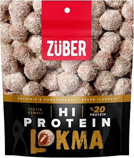 Züber Hi Protein Lokma Fıstık Ezmeli, 84g X 6 Paket