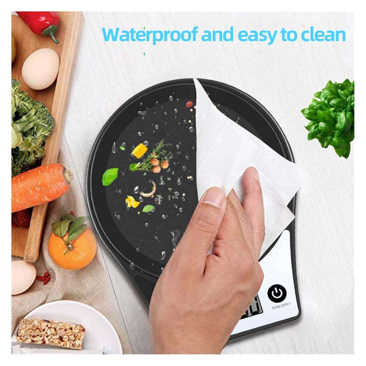 Kitchen Scale Household Kitchen Scale Electronic Food Scale Baking Scale Measuring Tool LCD Display High Precison
