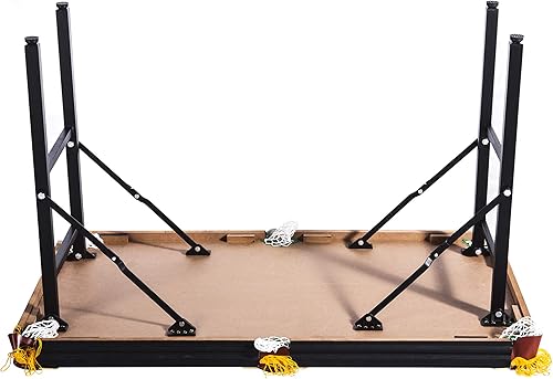 Miniatura 9 de RACK Mesa de billar plegable Leo de 4 pies, portátil y apta para principiantes