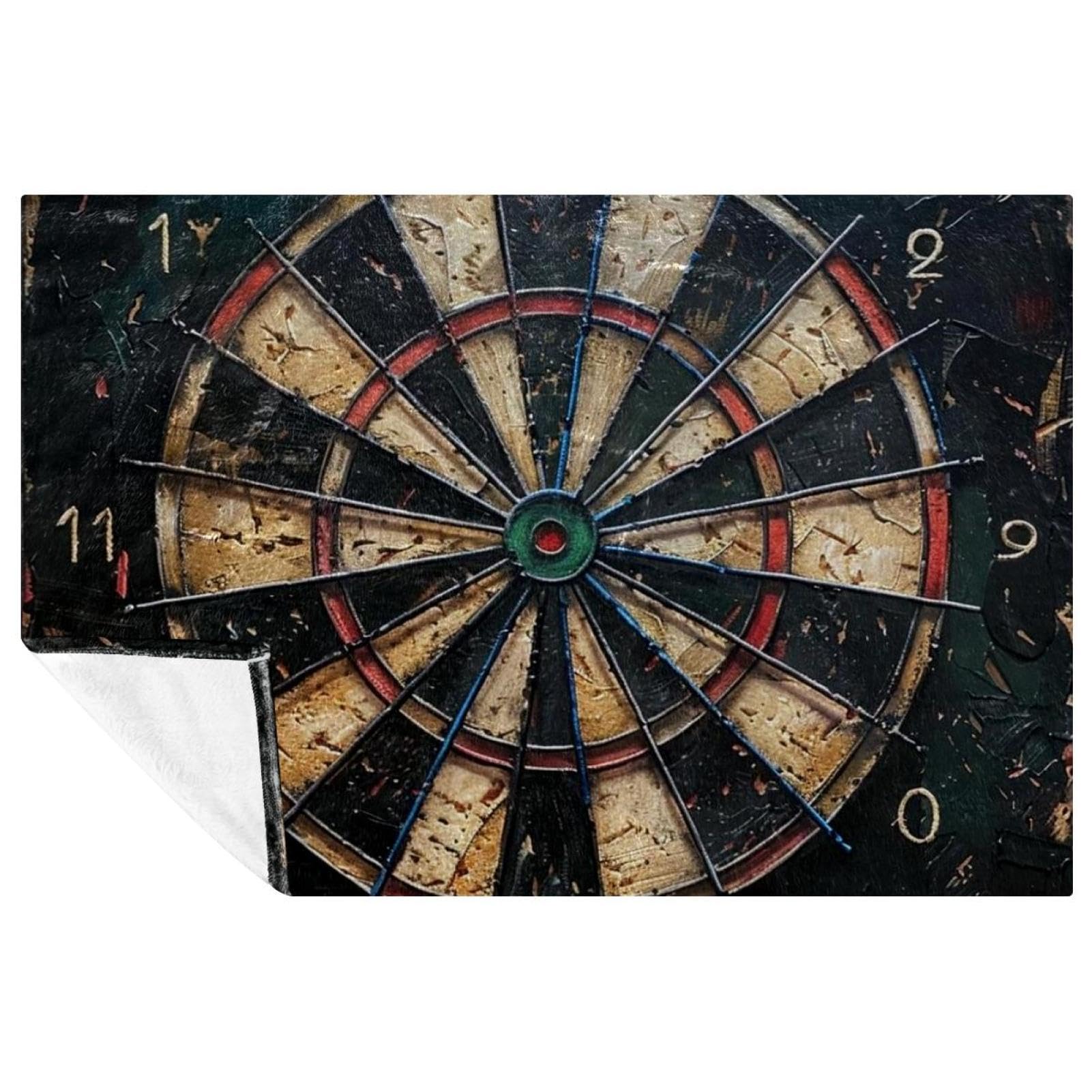 Cible de fléchettes imprimée idée cadeau originale et chaleureuse pour anniversaire et Noël