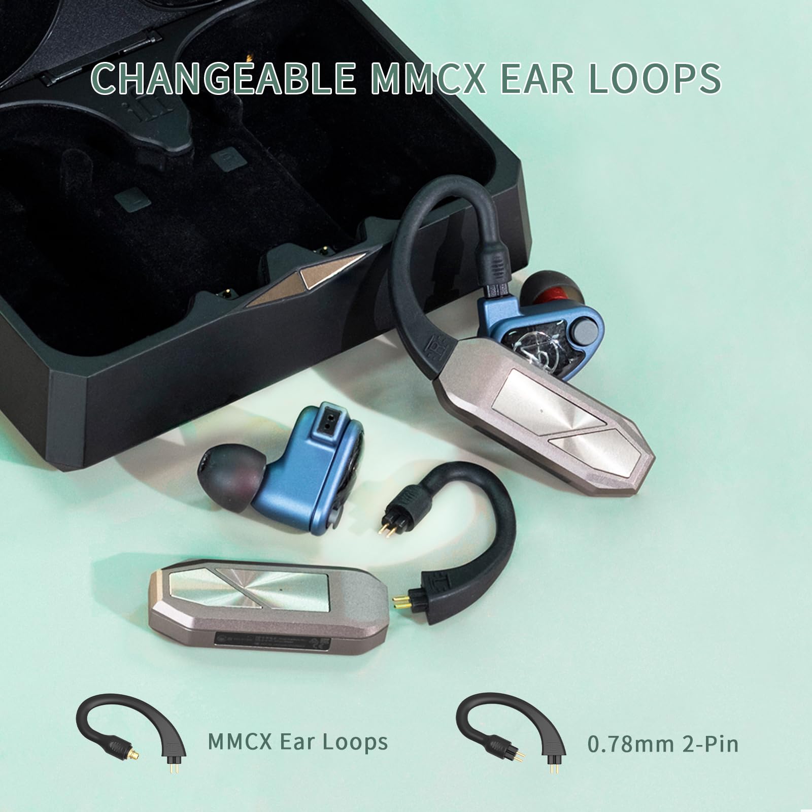 iFi GO Pod Max DAC portatile TWS Bluetooth 5.4 ad alta fedeltà per IEM LDAC aptX Lossless K2HD 35H UVC ricarica rapida