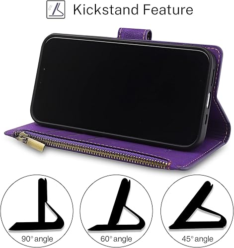 Miniatura 7 de Antsturdy Motorola Moto G Power 2021 - Funda tipo cartera con tarjetero para mujeres y hombres, funda para teléfono Moto G Power 2021 con bloqueo