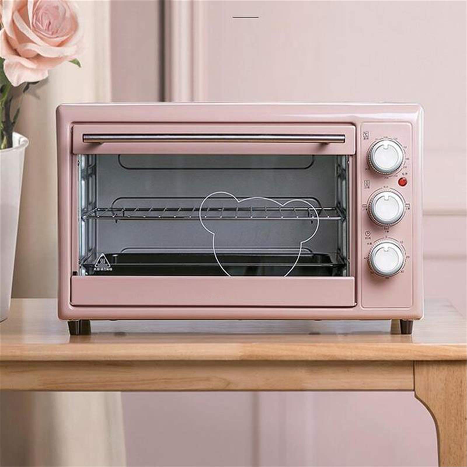 Four à Micro-Ondes en Argent Tact Four électrique Simple intégré - Cuisinière à Four halogène à Convection de qualité supérieure en Acier Inoxydable