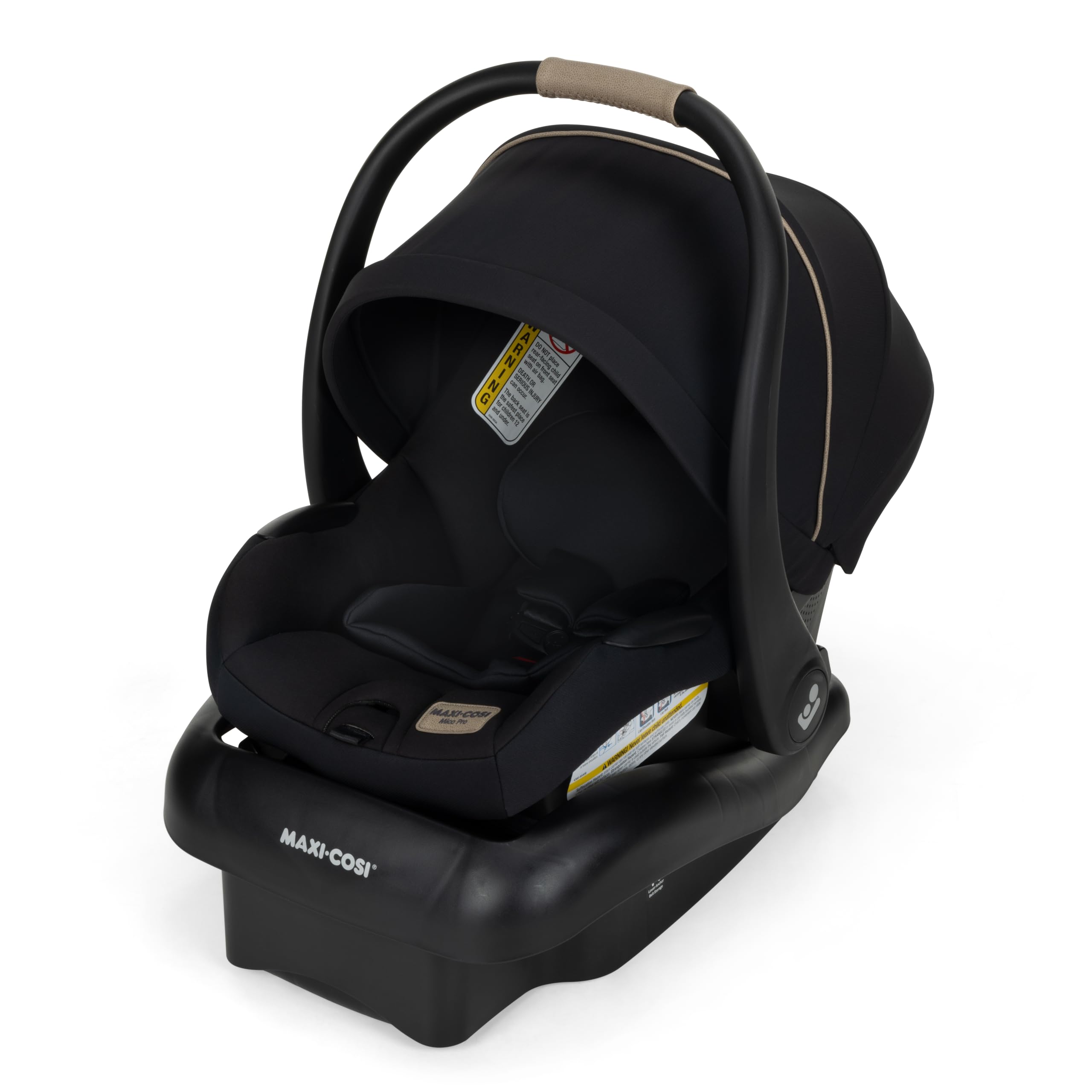 Amazon.com : Maxi-Cosi Mico Pro Baby Infant Car Seat, Ventilated Chair  Design, Soft Headrest Pad, Easy-Install Latch, Adjustable Belt Guide,  3-Position Base, Stroller-Ready, Fits 4-30 lbs, up to 32 in, Sea Shadow :