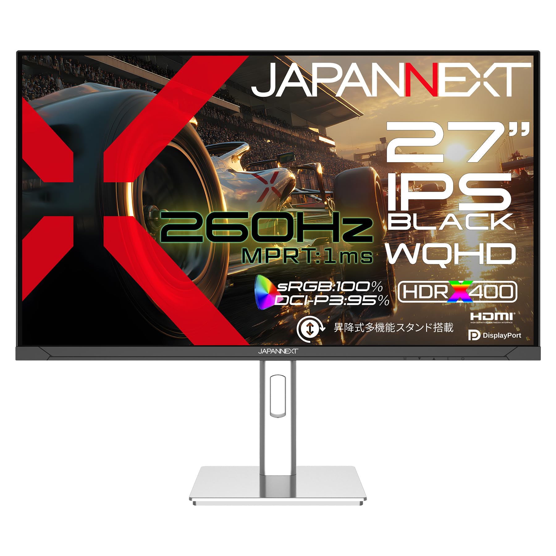 Amazon.co.jp: JAPANNEXT 27インチ ゲーミングモニター JN-IPSB27G260Q