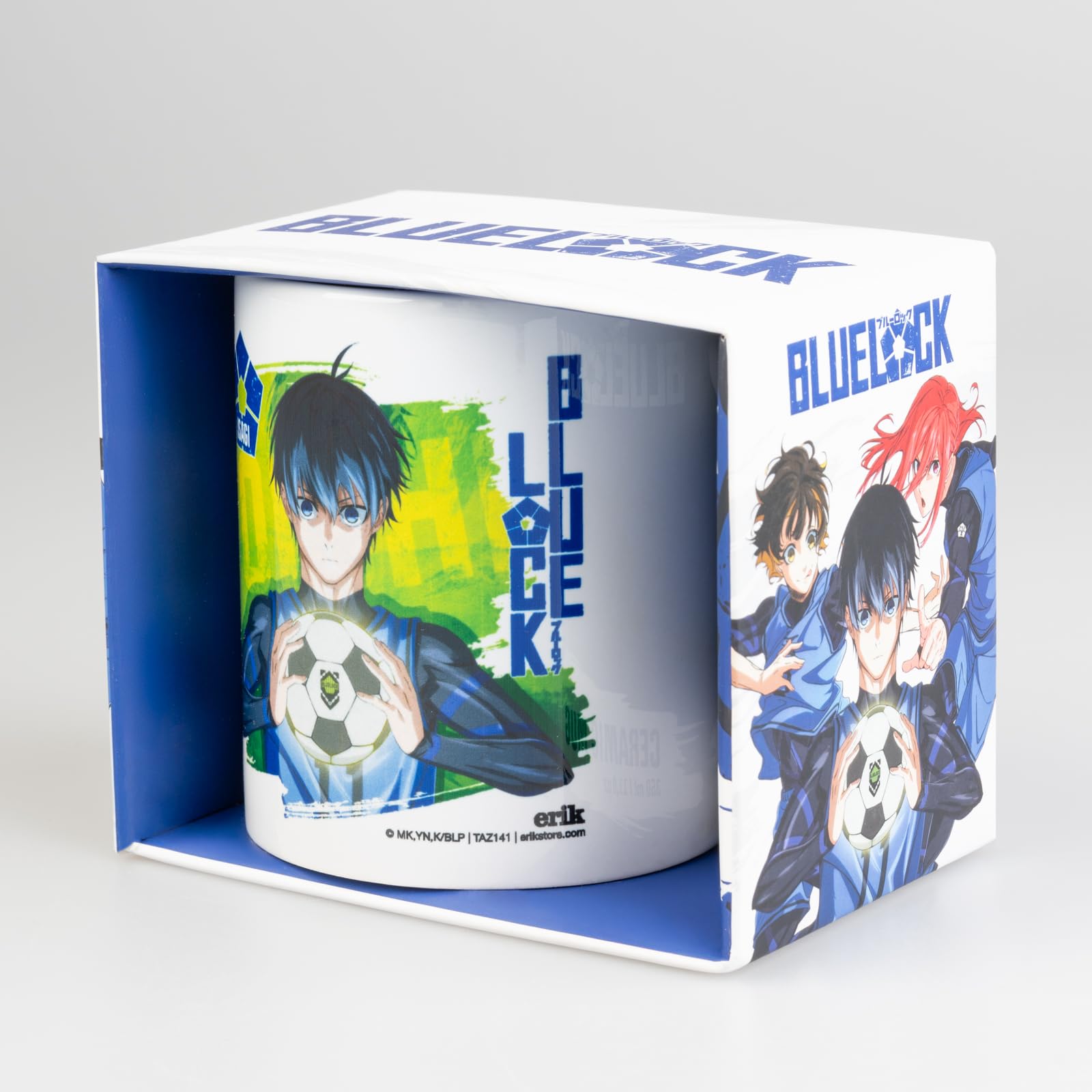 Amazon.co.jp: Grupo Erik セラミックマグ - ブルーロック | 35 cl