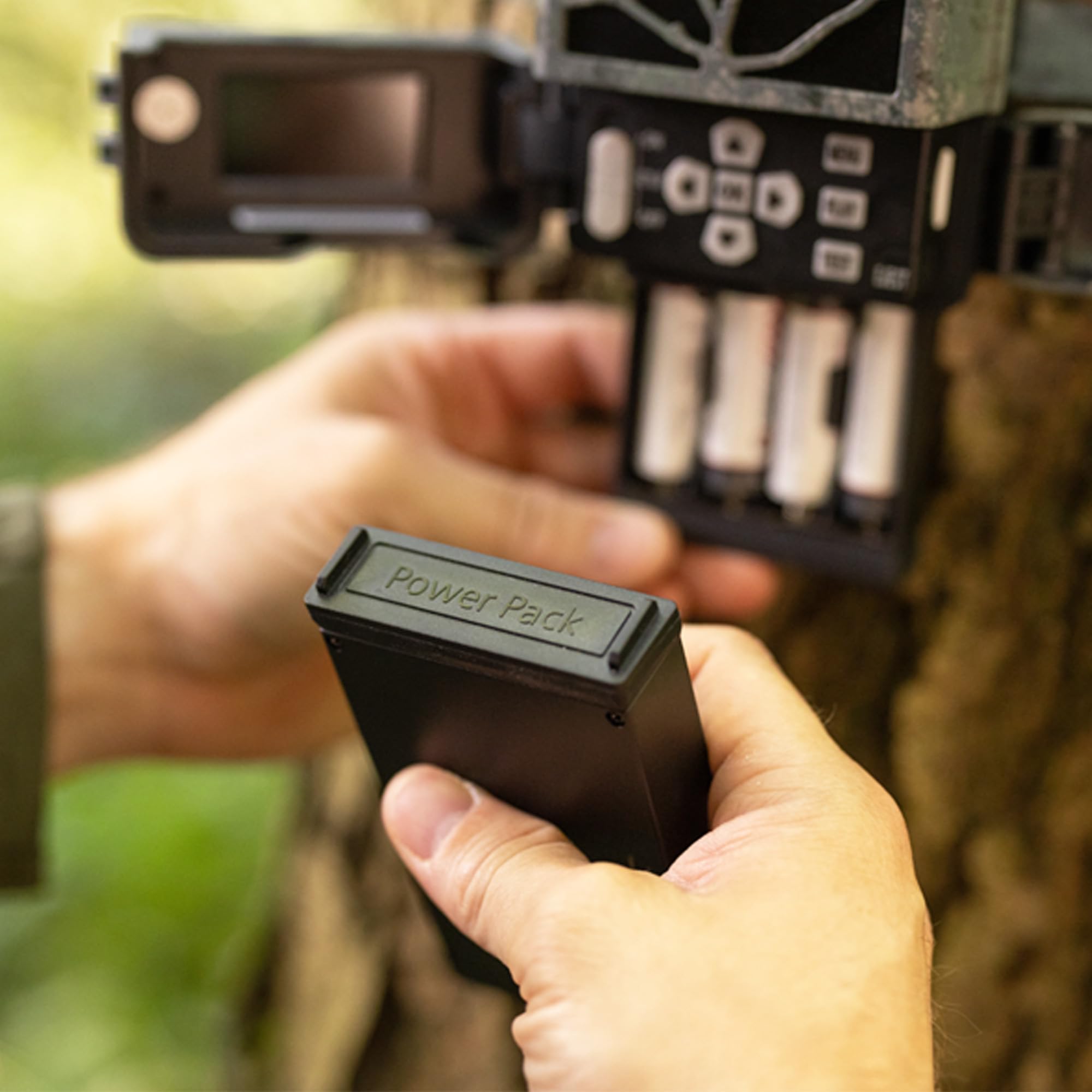 ZEISS Power Pack – kompatibel mit ZEISS Secacam 1 & 3, 5000mAh Akku mit Battery Management System (BMS), Wiederaufladbar per USB-C, Langzeit-Stromversorgung, für Wildkamera mit Handyübertragung