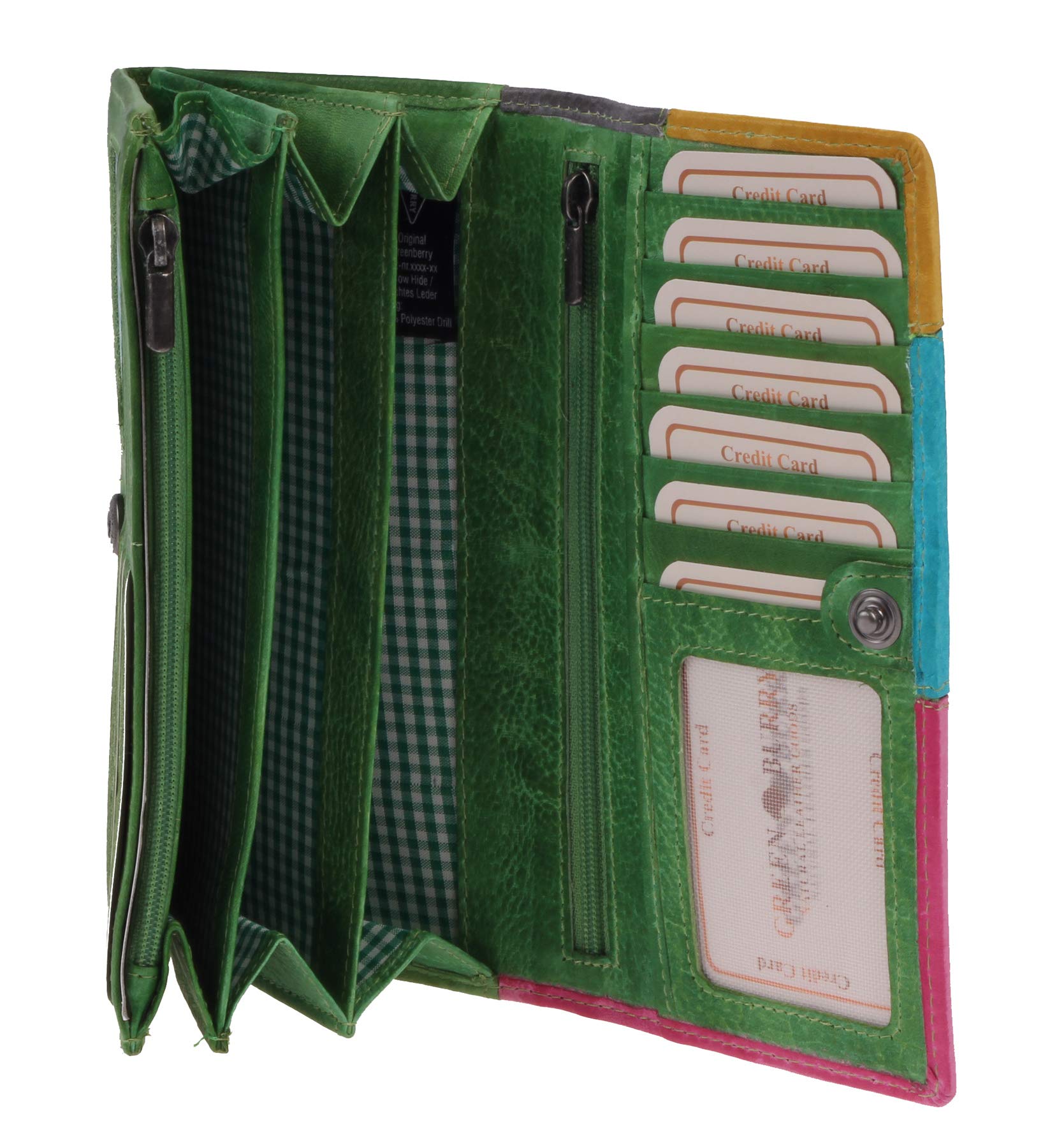 Greenburry Candy Shop Damen Geldbörse Bunt 9,5x18x3,5cm