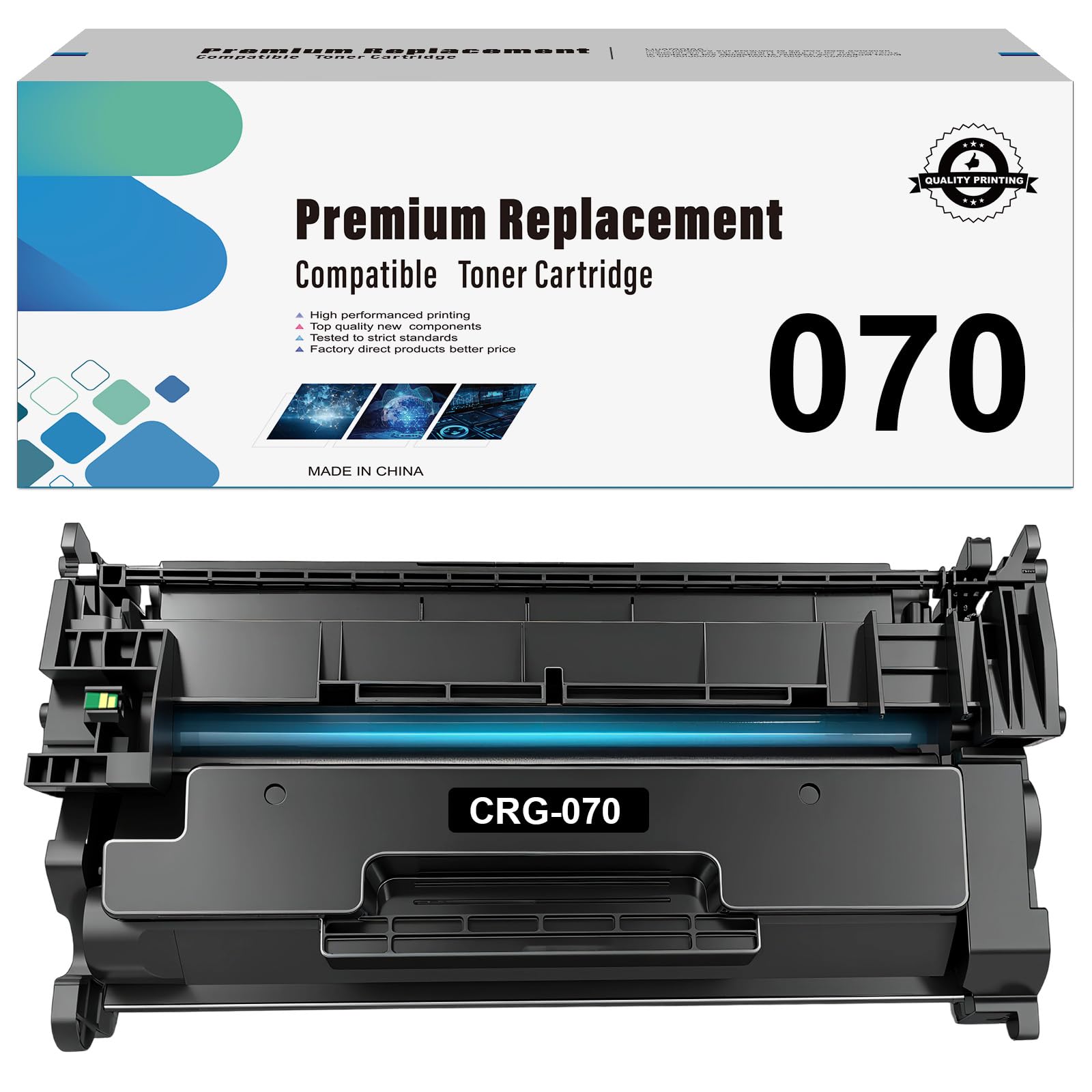 Amazon.co.jp: 互換070 CRG-070 CRG070トナーカートリッジ5639C003標準