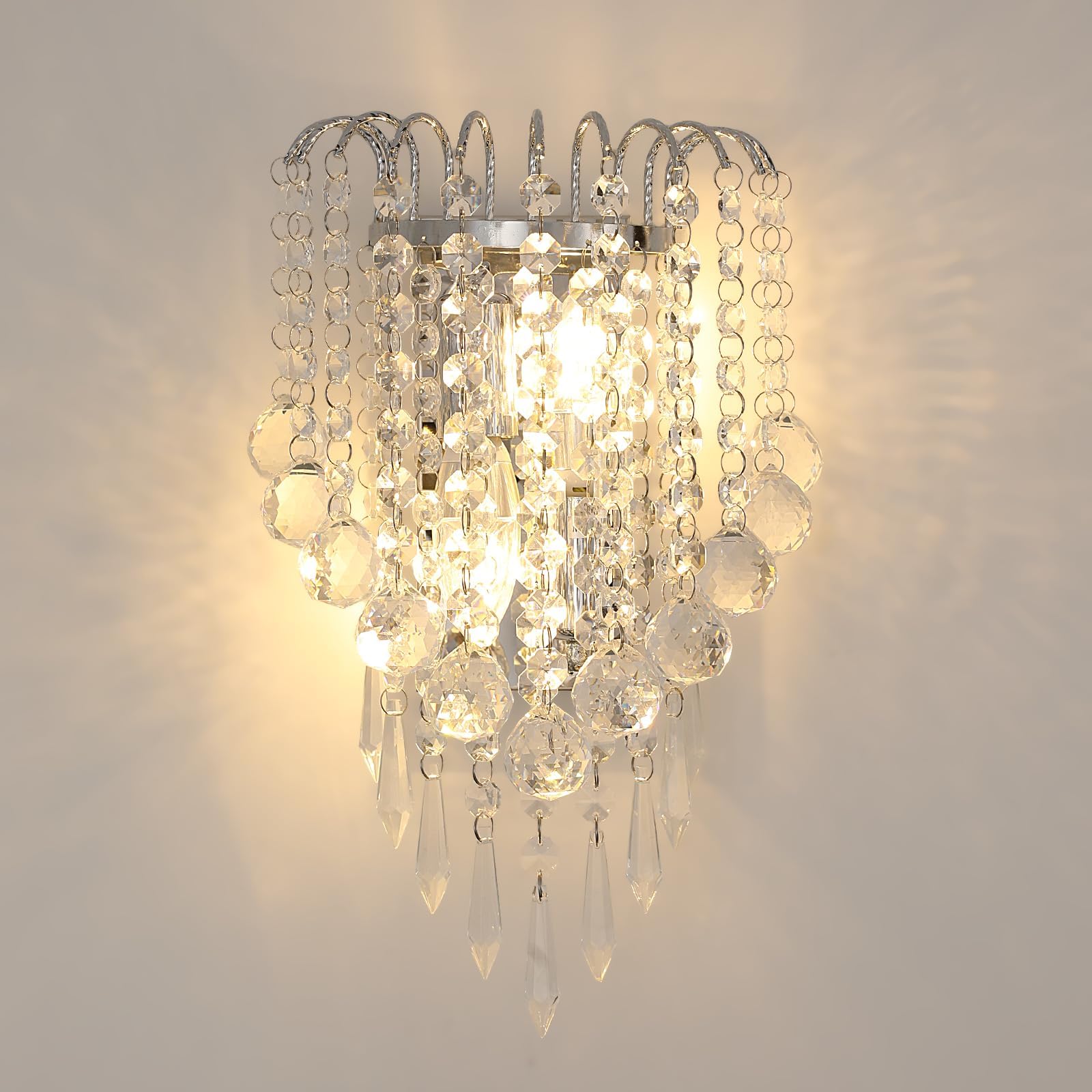 Photo 1 of Goeco Crystal Wall Sconce