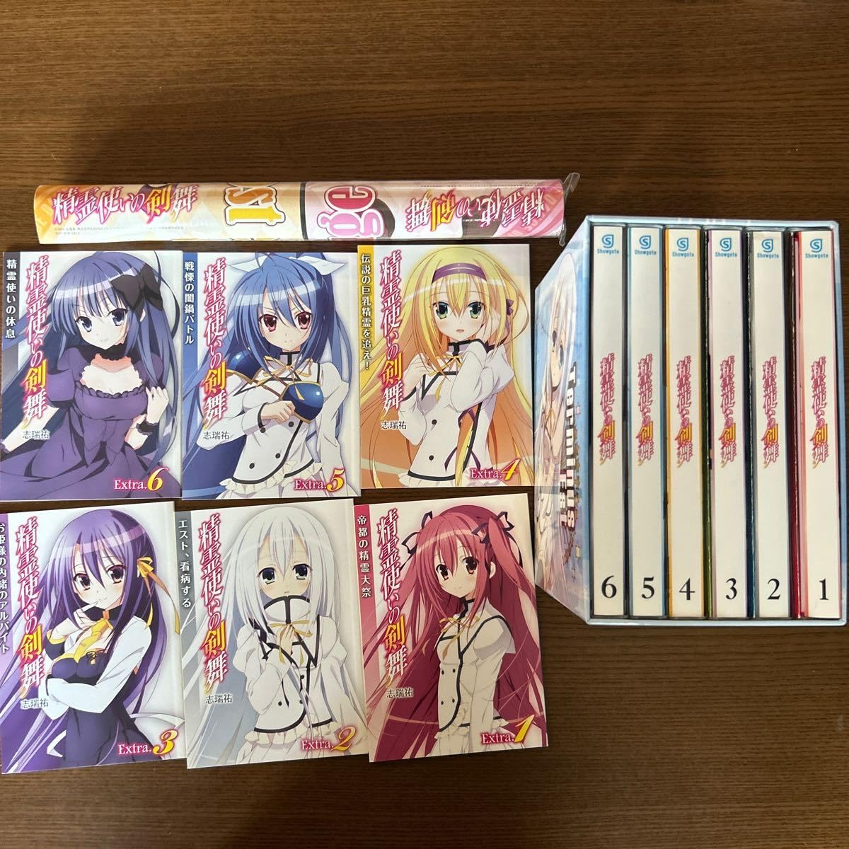 Amazon.co.jp: DVD 精霊使いの剣舞 特典付 全巻6巻DVD 精霊使い