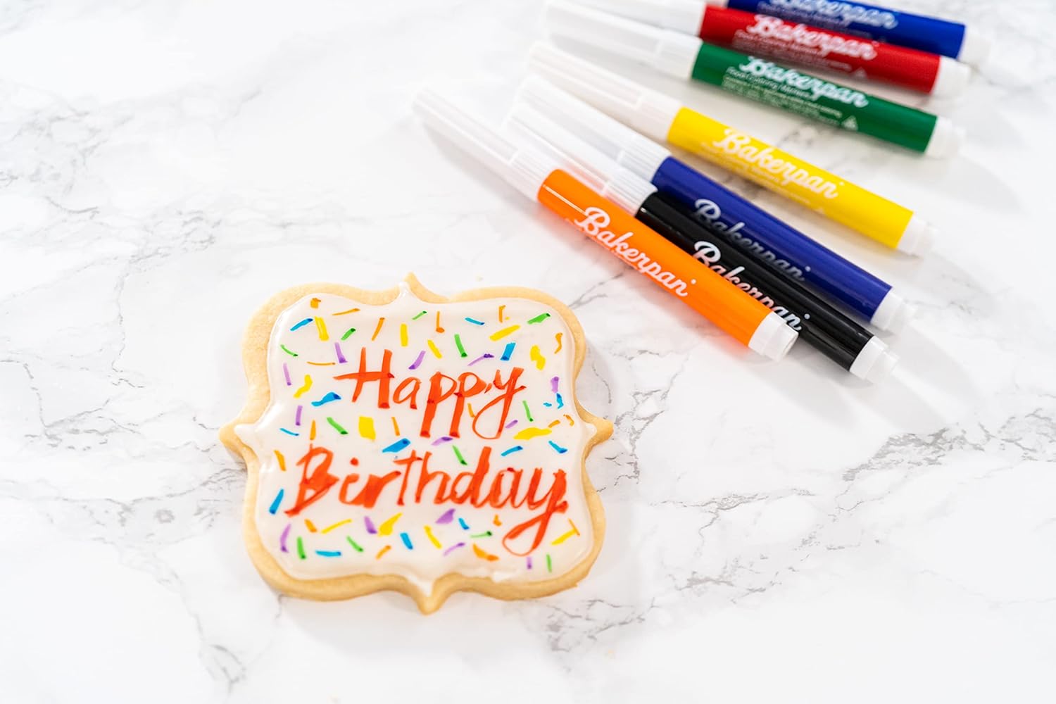 Bakerpan Food Coloring Markers Standard Tip Multi Colors 7 Yaxa Colombia