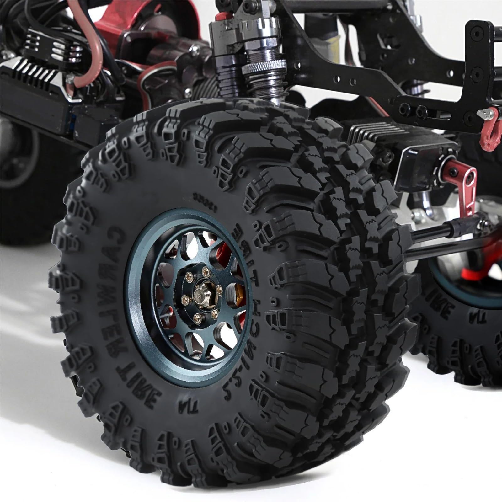 Pneumatici Cingolati 2,2" Per Traxxas Per Auto TRX4 1/10 1/8 Rc RC