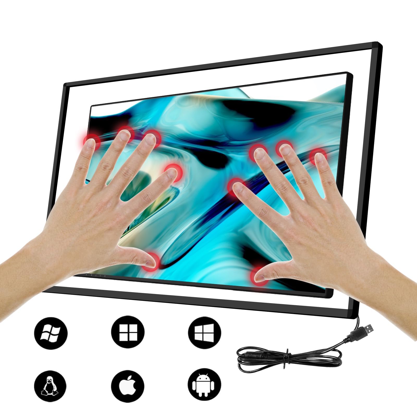 SpecialTouch 32 Inch Infrared IR Touch Screen Panel - USB Interface