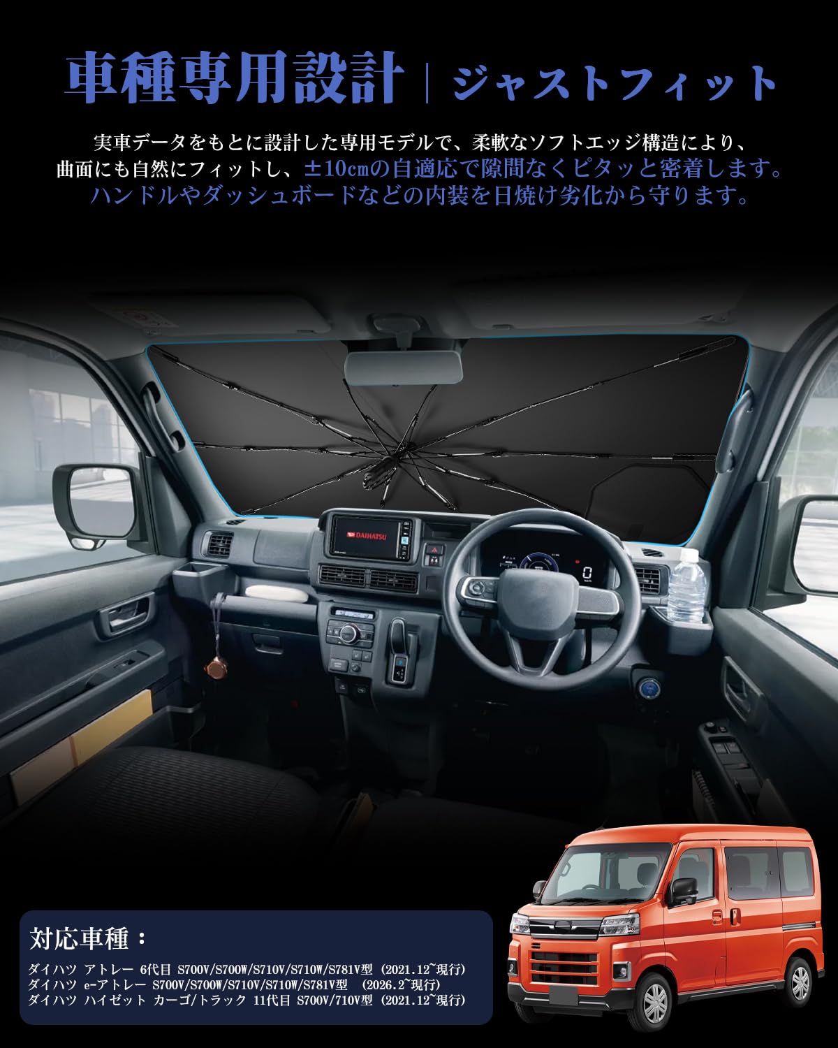 ruiya 【2026新開発】 新型 ダイハツ アトレー s700v/s710a Amazon | ruiya 【2026新開発】 新型 ダイハツ アトレー s700v/s710v