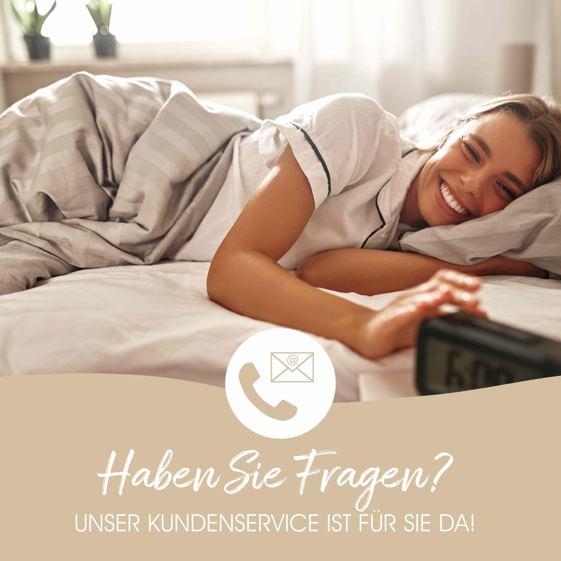 Künsemüller Kopfkissen 80x80cm mit 70% Gänse-Federn & 30% Daunen, Kissen mit feinem Baumwollbezug, Allergiker geeignet & waschbar, OEKO-TEX 100, Kissen mit leichter Stützkraft, Füllgewicht: 900g