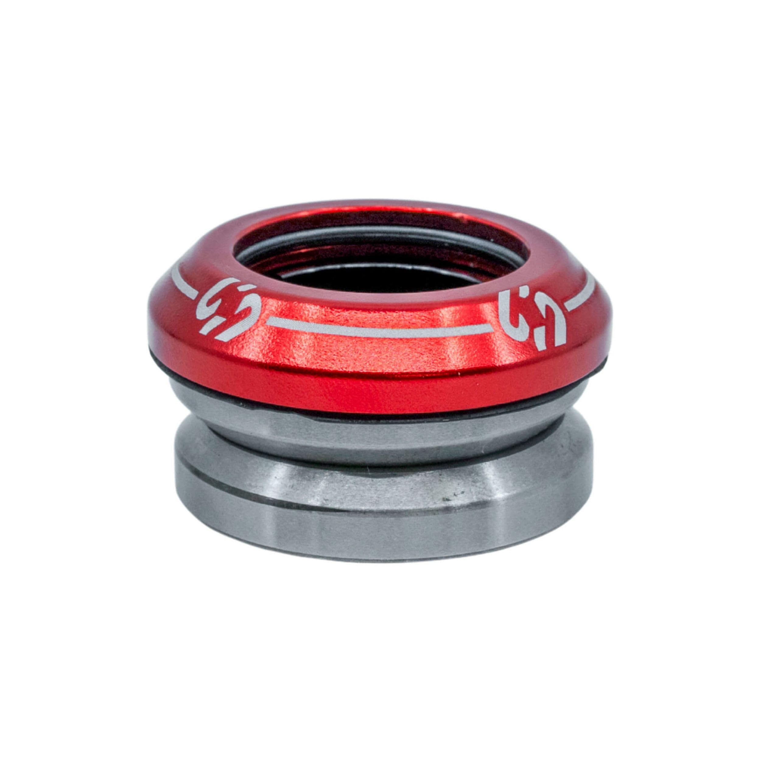 CORE Icon Stunt Scooter Headset - for Bikes and Scooters Fully Integrated 1 1/8 headset bearings Compatible with all BMX and Stunt Scooters - Red