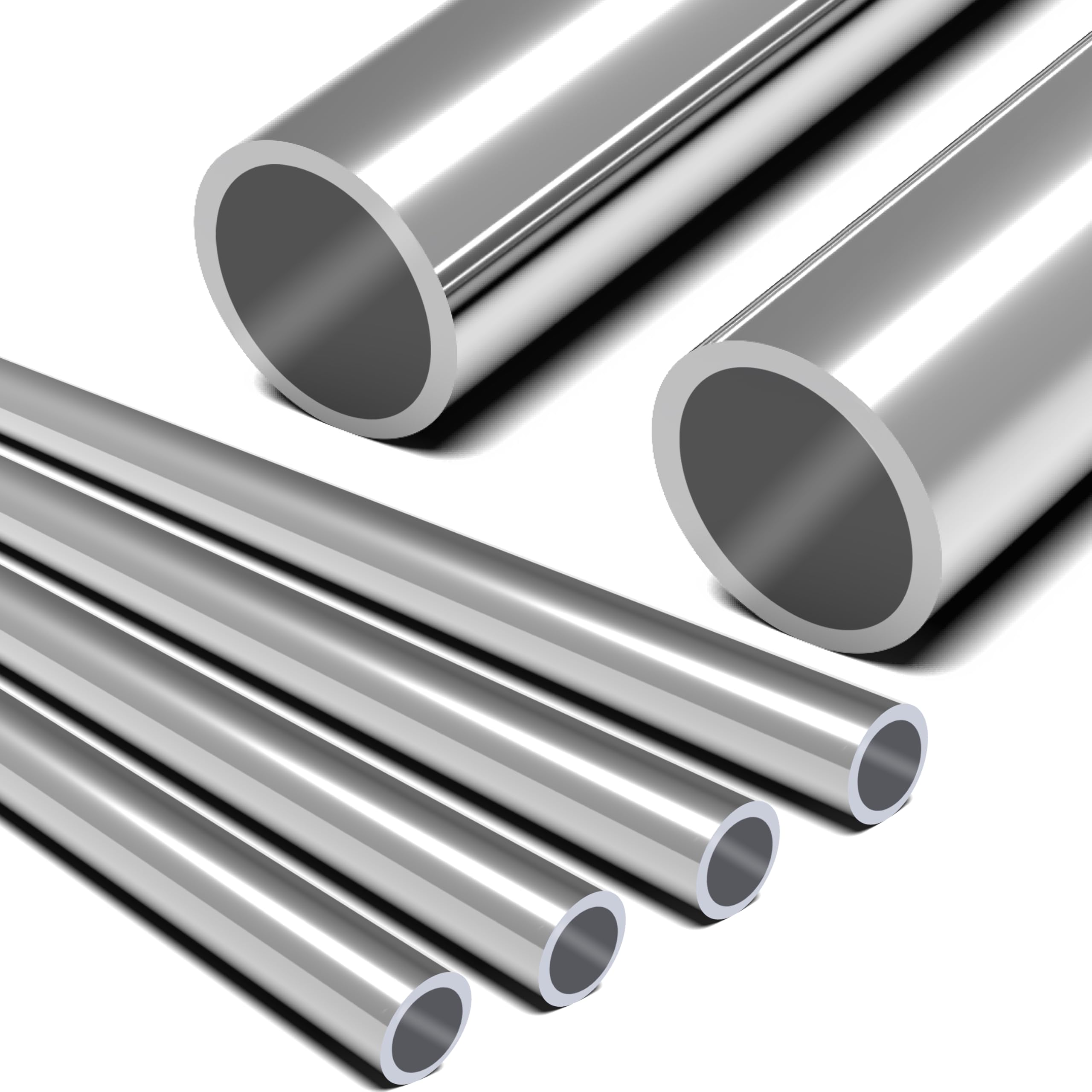 Yluvaok 304 Stainless Steel Tube 4-Pack