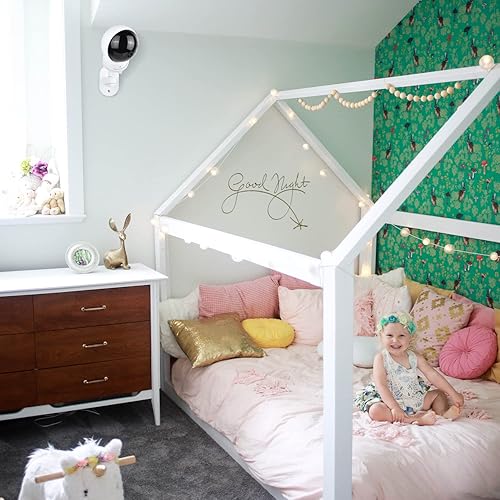 Miniatura 7 de Soporte de pared ajustable para monitor de bebé Eufy Spaceview, Spaceview Pro y Spaceview S Baby Monitor, ángulo de visión perfecto y fácil