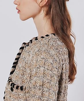 未使用 Sov. ソブ 23年製 ゴールドラメツイードカーディガン 金ボタン DLARGE.JPG