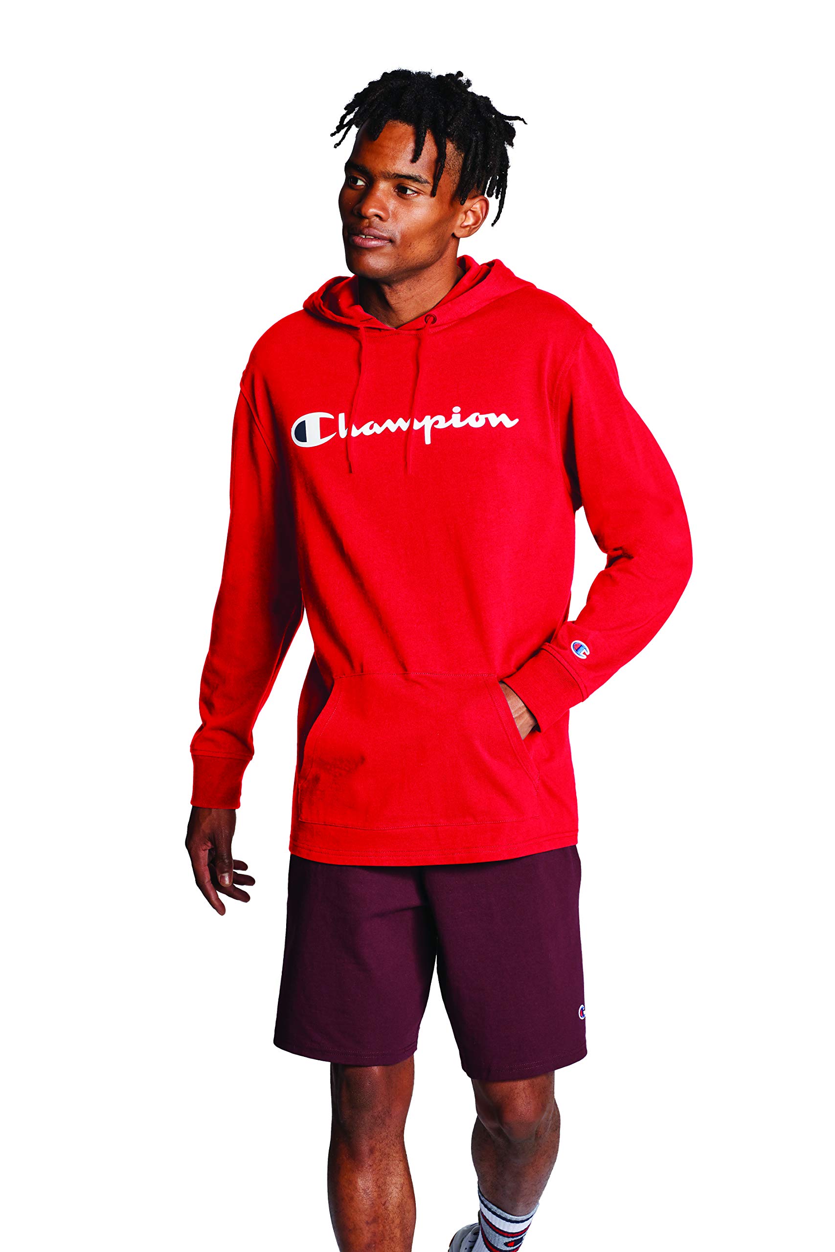 Men's Hoodie, Midweight T-shirt Hoodie, Soft and Comfortable T-shirt Hoodie for Men Shirt (pack of 1)