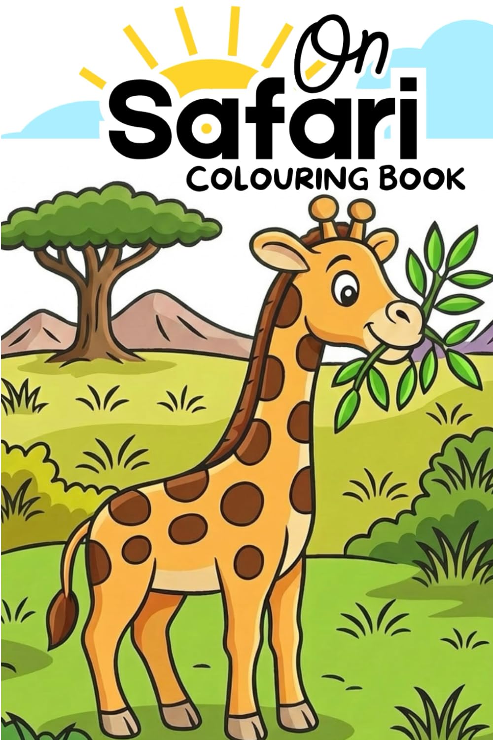 On Safari: Colouring Book