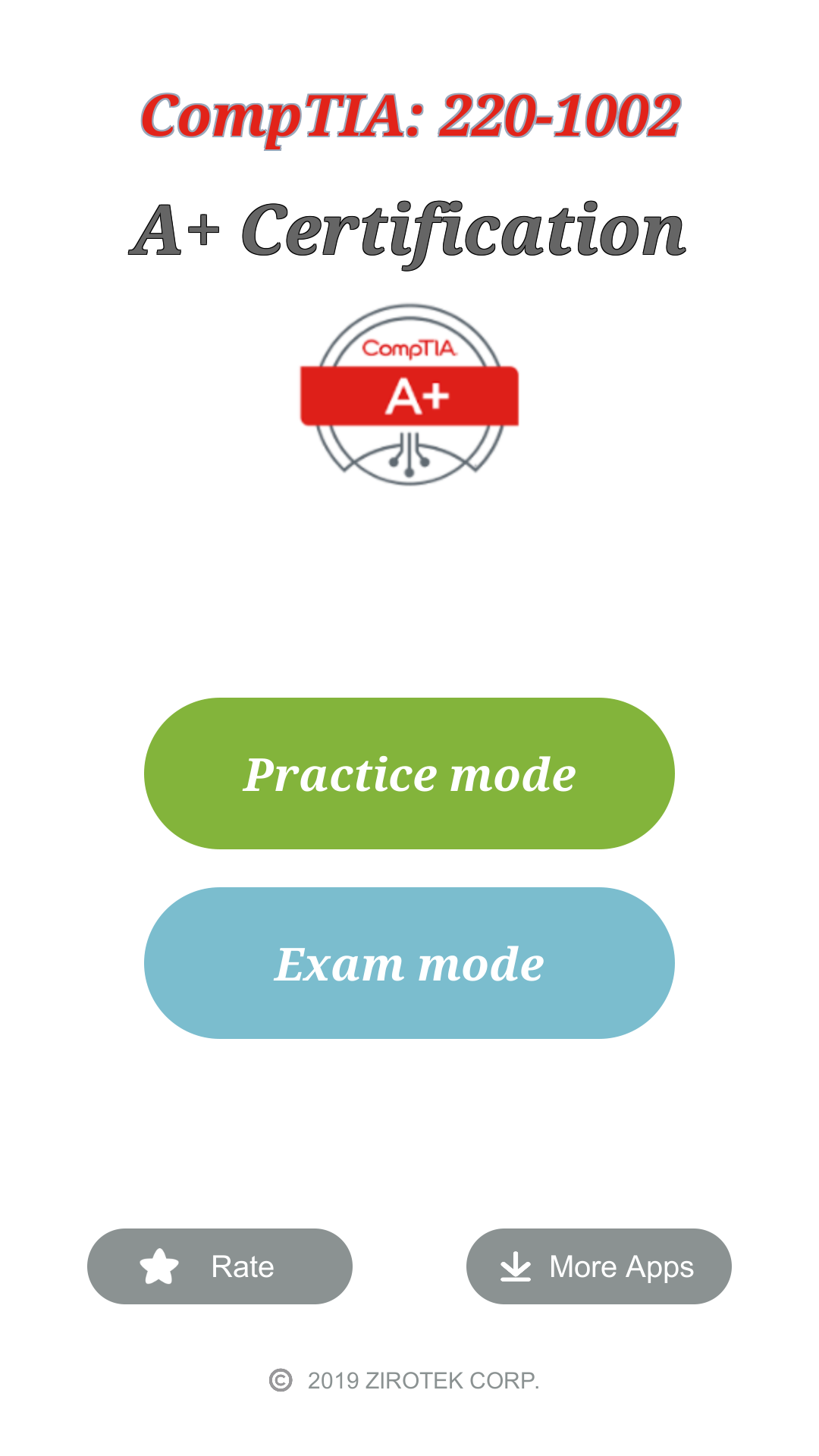 CompTIA A+ 2019: 220-1002 (Core 2) Exam - App on Amazon Appstore