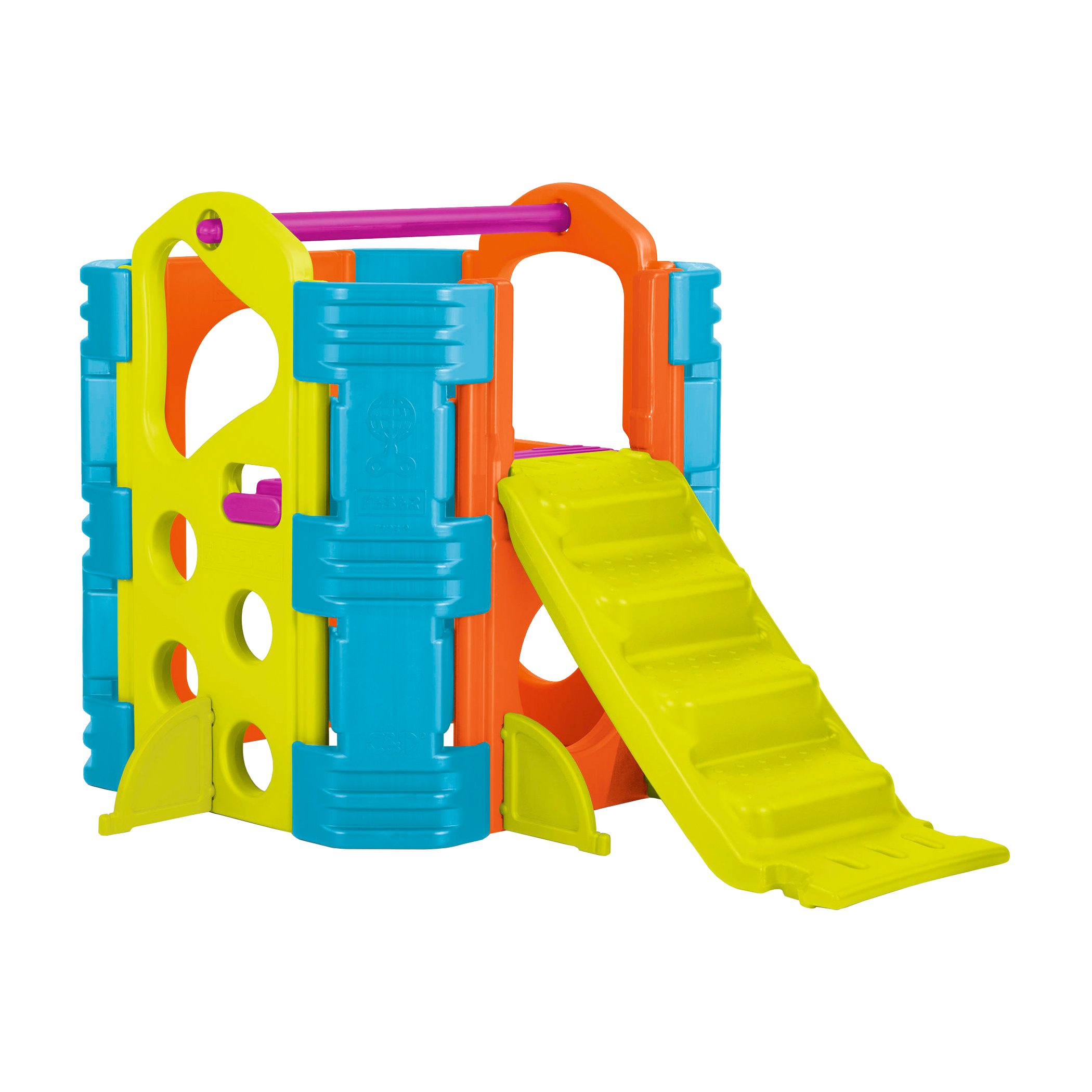 ECR4Kids Climb and Slide Playset, Vibrant