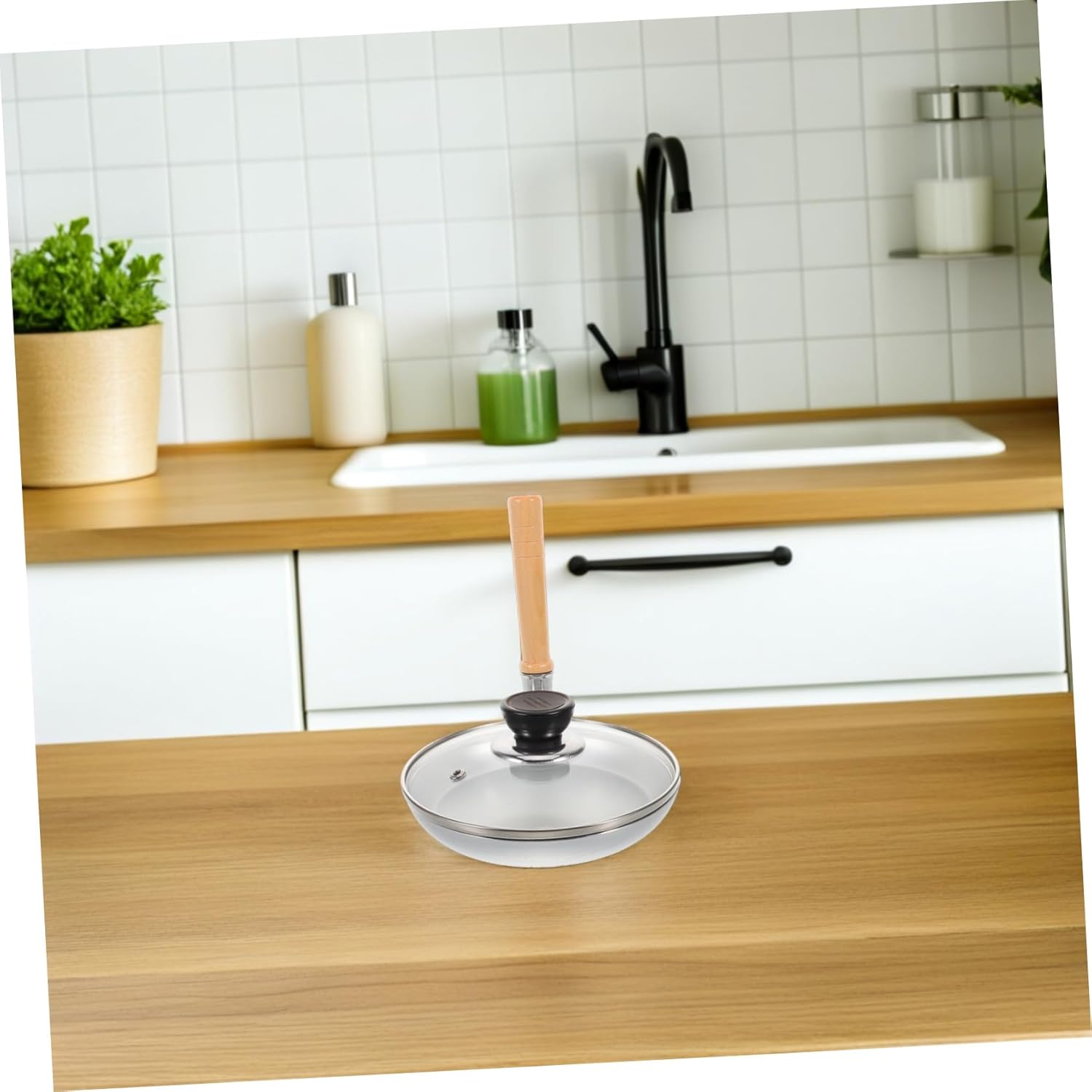 VOSAREA Japanese Pan Nonstick Frying Pan Vertical Handle for Oyakodon Fluffy Eggs Dual-use Cookware for Breakfast Cooking