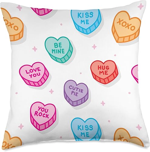 Almohada con patrón de San Valentín