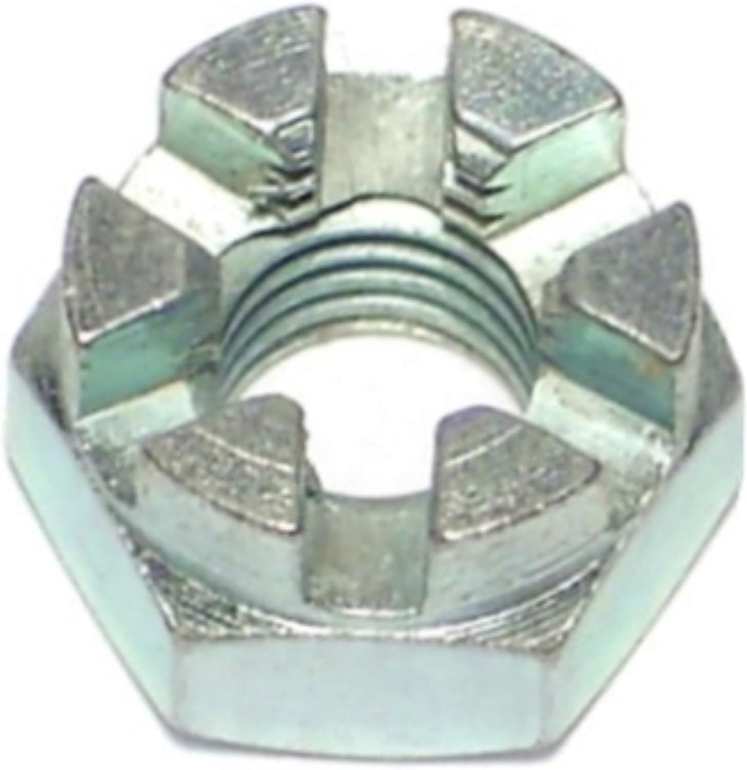 Hard-to-Find Fastener 014973383084 Castle Hex Nuts, 1/4-28-Inch, 16-Piece
