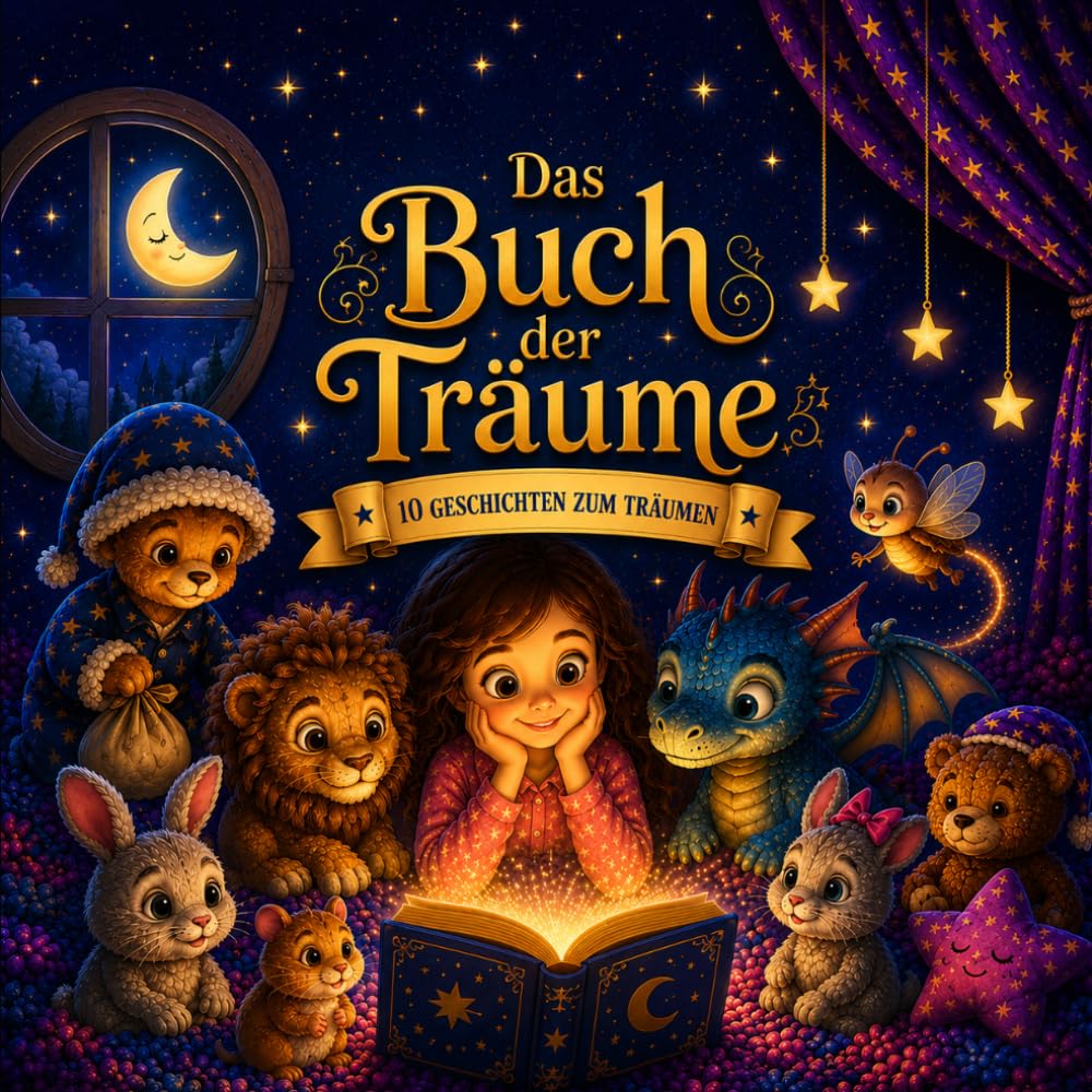 Buch der Träume: Magische Gutenachtgeschichten voller Wärme, Fantasie und schöner Träume