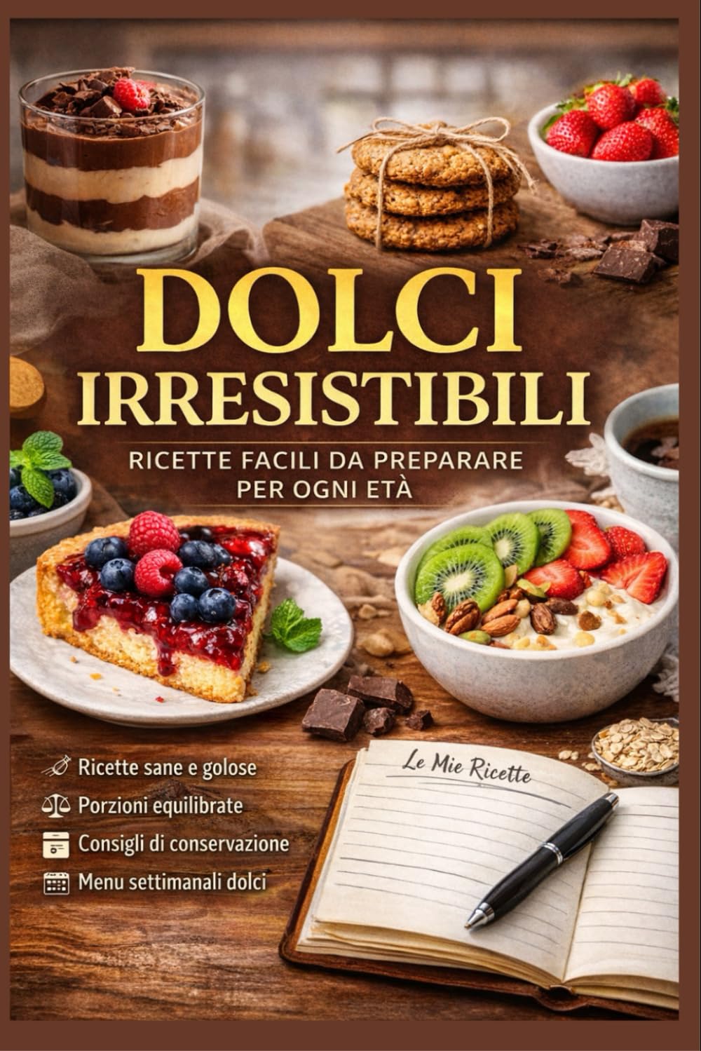 DOLCI IRRESISTIBILI: RICETTE FACILI DA PREPARARE PER OGNI ETà