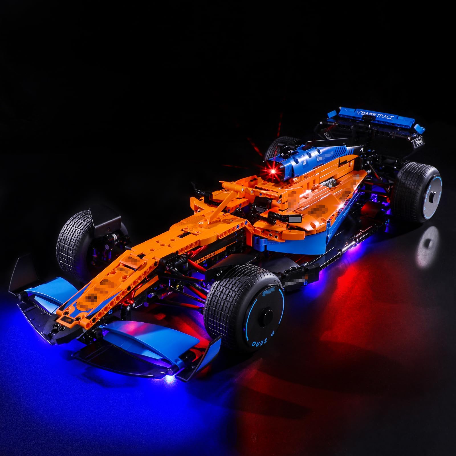 MENZAVA LED Light Set Compatible with LEGO 42141 McLaren Formula 1 Race Car Technic Building Blocks Model - Model Set NOT Included