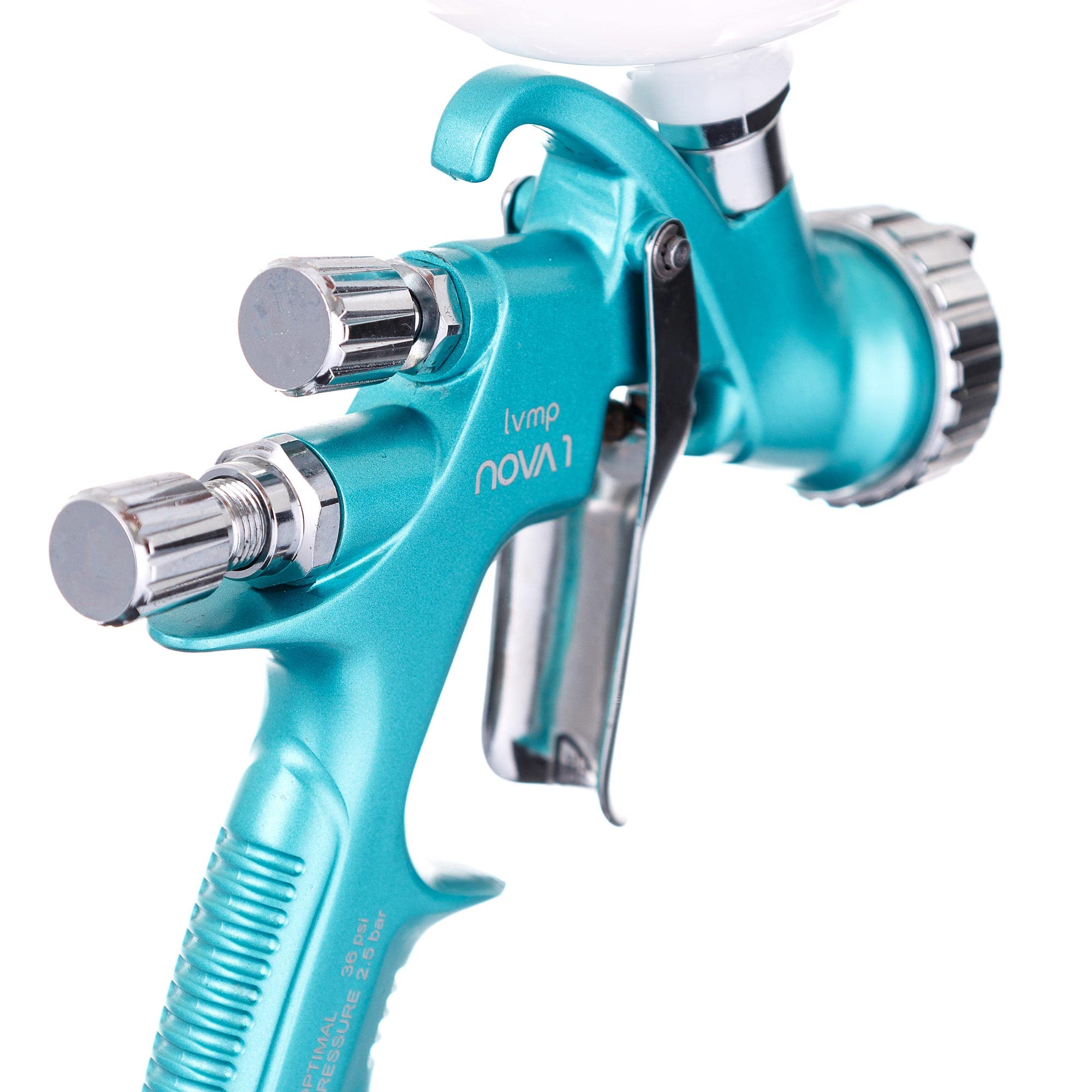 Pistolet à Peinture de Pulvérisation Nova 1 AUARITA LVMP Buse 1.3mm Blue