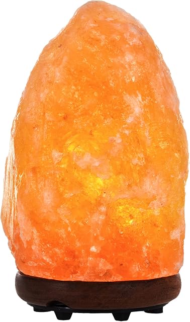 Klass 1-2 KG Salt Lamp Natural Himalayan Salt Lamps containing Pink Rock Salt Healing Crystals Certified Electric Fitting Ideal for Bedside Lamps, Home Decor, Night Light & Gifts