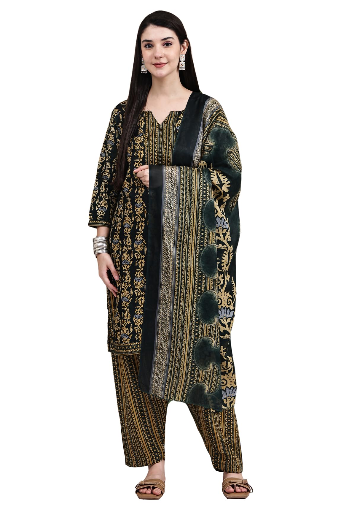 rajnandini Green Cotton Blend Printed Ready to Wear Patiala Salwar Suit (Readymade_P_JOPLVSRW5172Q-P)-picture-49