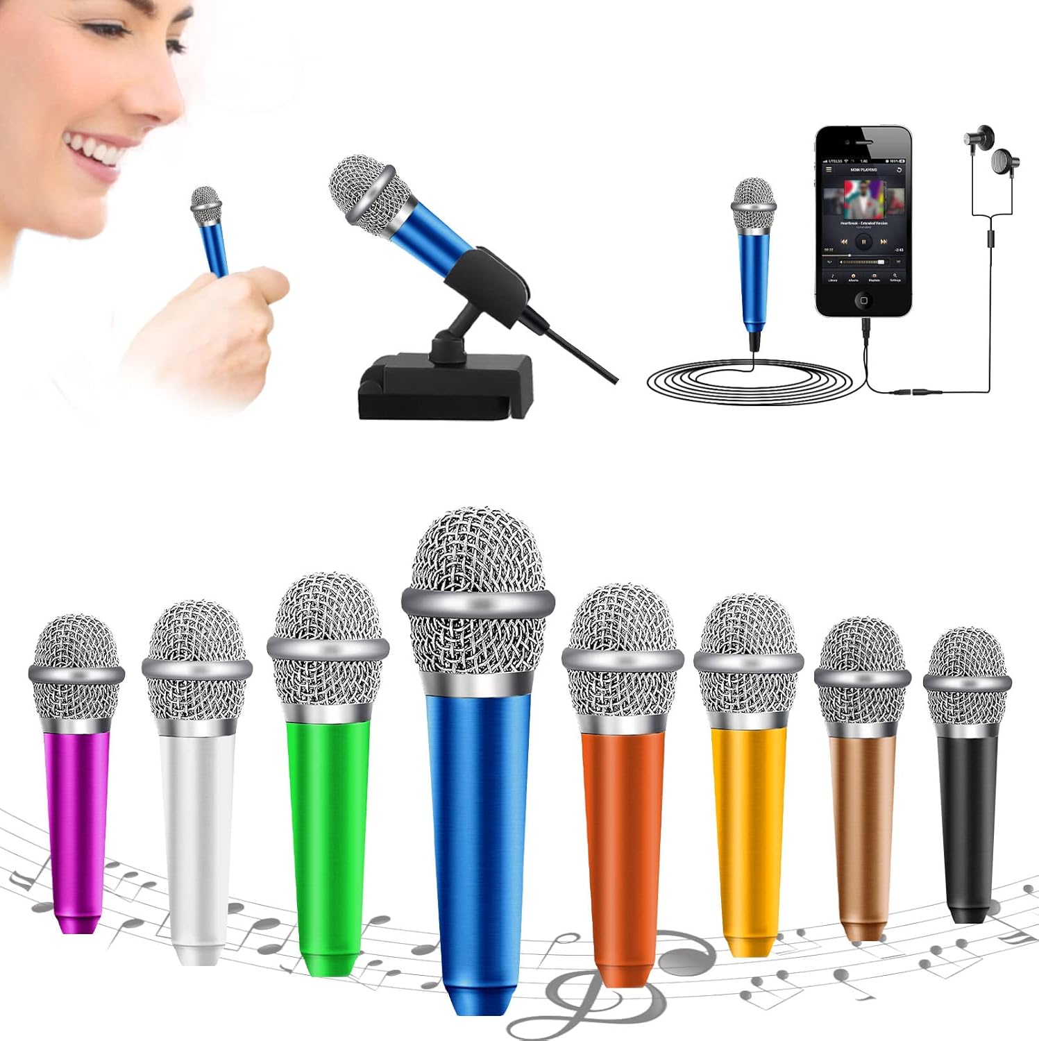 Mini Microphone Tiny Microphone Phone Microphone,Omnidirectional Mic