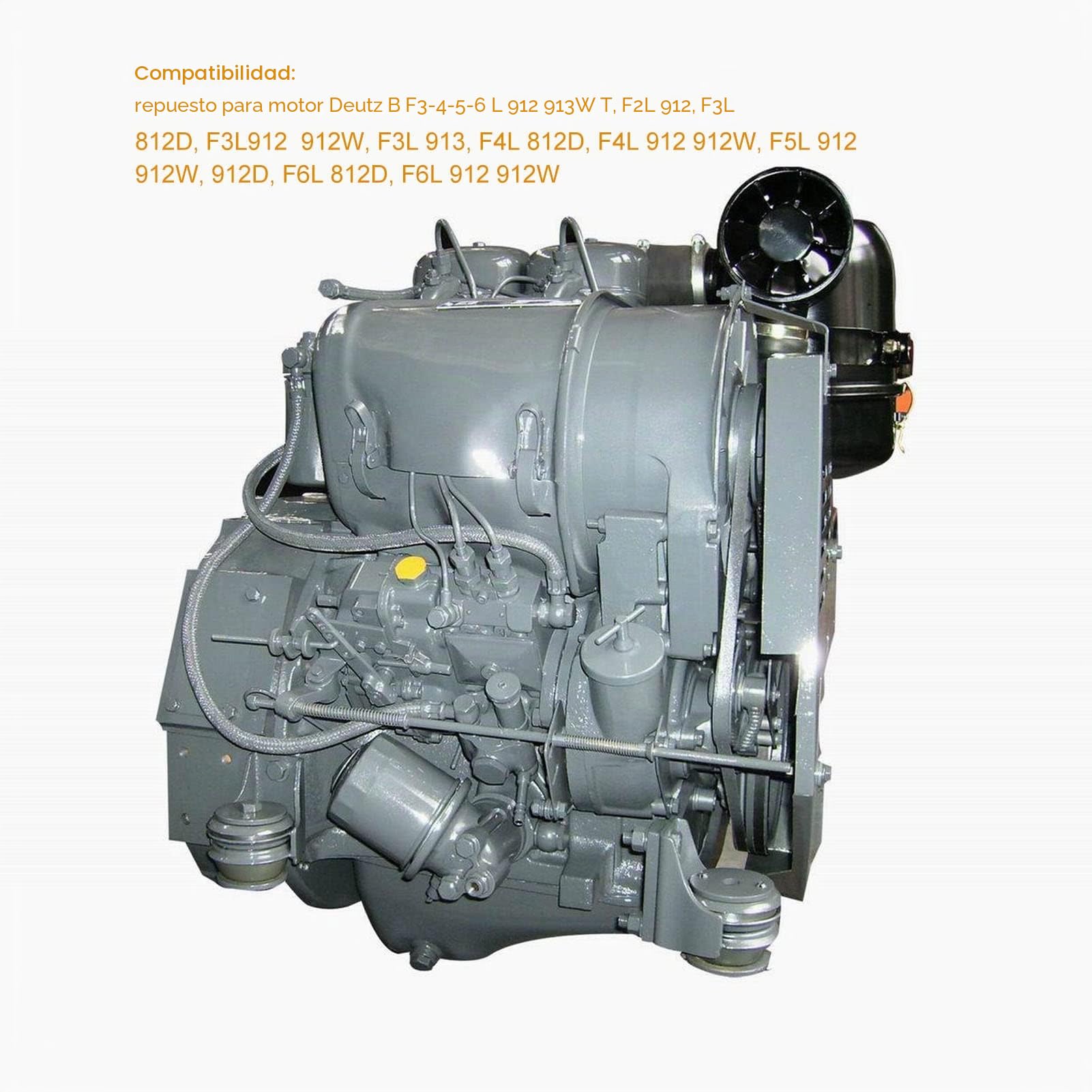 Bomba de Suministro de Combustible,Conjunto de Módulo de Bomba de Combustible,04231021 Bomba de Alimentación de Transferencia de Elevación de Combustible de Metal Reemplazo para Deutz F2L 912 F3L 91