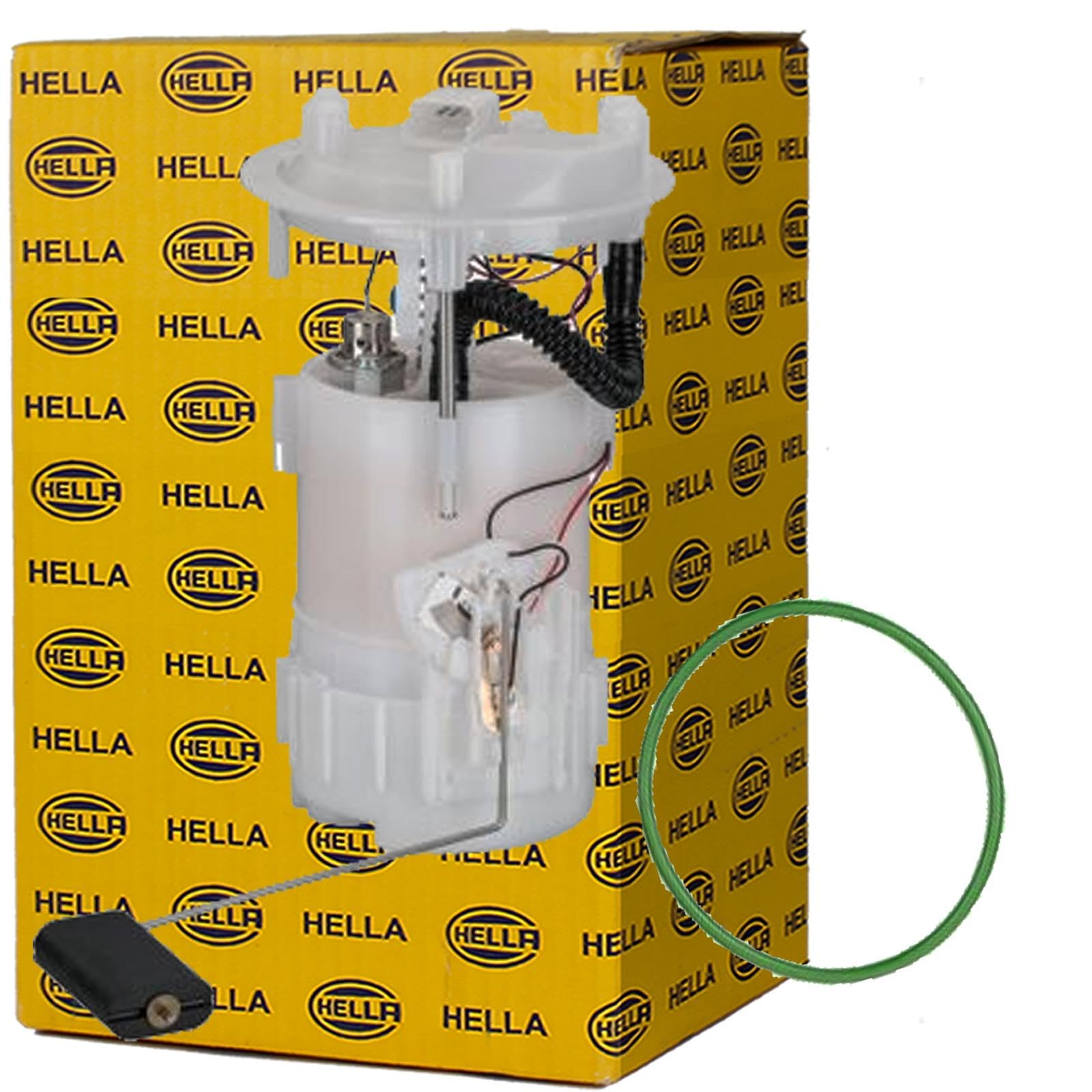 HELLA 8TF 358 106-851 Unidad de alimentación de combustible - eléctrico - 4polos - con junta/con sensor de nivel