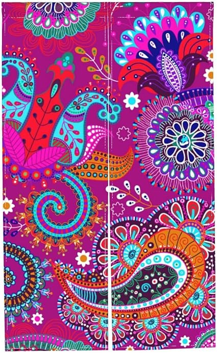 Amazon のれん ドアカーテン エスニック柄 ペイズリー柄 和風 暖簾 間仕切り カーテン おしゃれ 遮光 ロング 簡単 目隠し 飾り 玄関 キッチン リビング 飲食店 出入り口 遮熱 冷気遮断 取り付け簡単 86cmx143cm のれん オンライン通販 Amazon のれん ドアカーテン エスニック柄 ペイズリー柄 和風 暖簾 間仕切り カーテン おしゃれ 遮光 ロング 簡単 目隠し 飾り 玄関 キッチン リビング 飲食店 出入り口 遮熱 冷気遮断 取り付け簡単 86cmx143cm のれん オンライン通販