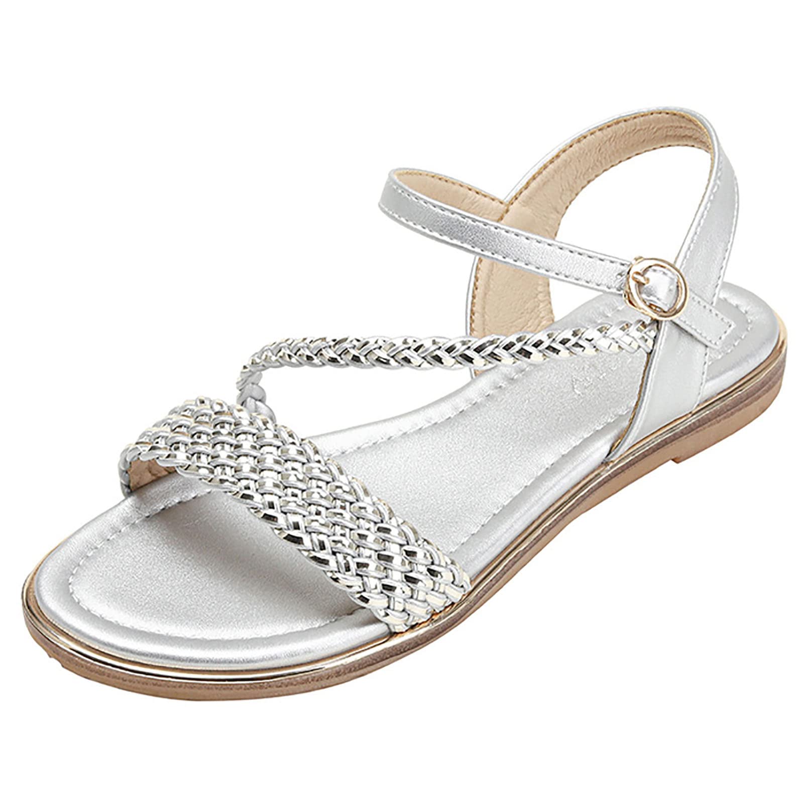 Sandalias de verano para mujer con suela antideslizante y ajuste anatómico seguro
