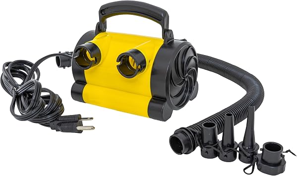 Airhead AHP-120 Kwik Tek Air Pump Canister 120-Volt، Yellow / Black