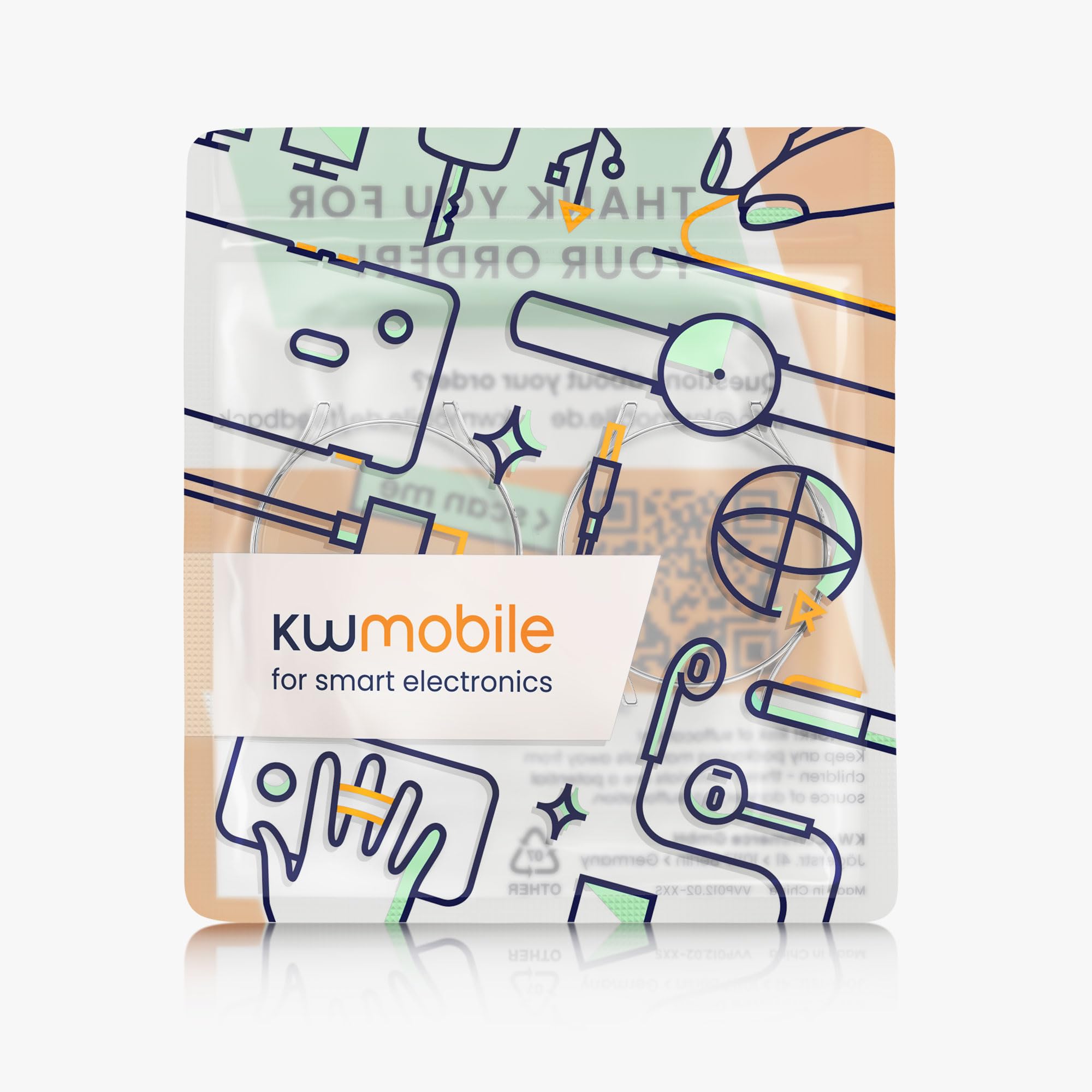 kwmobile Etui kompatybilne z Samsung Galaxy Watch 6 40 mm obudowa - 2X silikonowa ramka ekranu do trackera fitness - przezroczysta