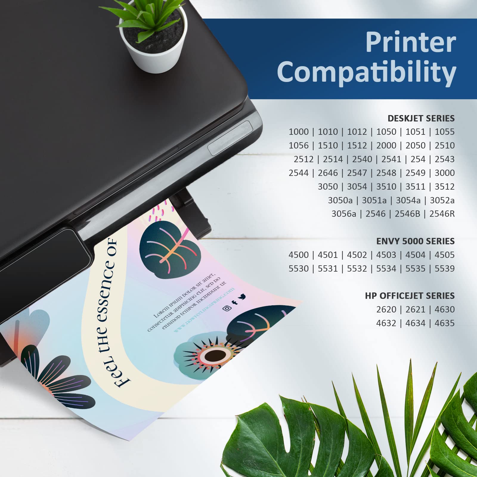 Cartuccia Di Inchiostro 61 XL Nero/colore Per HP Deskjet 2544