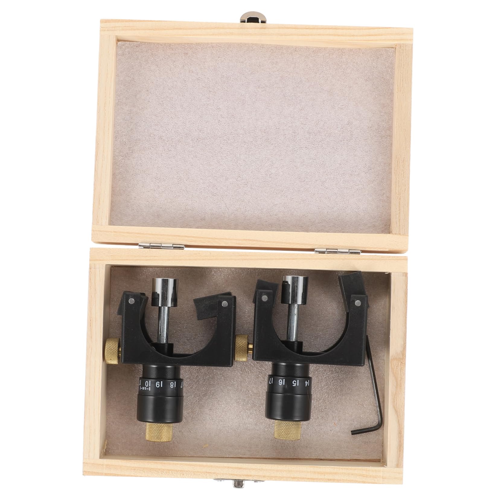 DOITOOL Allineatore per Pialla Piana Magnetico in Abs, Strumento di Impostazione Lama per Lavorazione del Legno, Calibratore Preciso per Utensili Falegnameria, Set di Accessori
