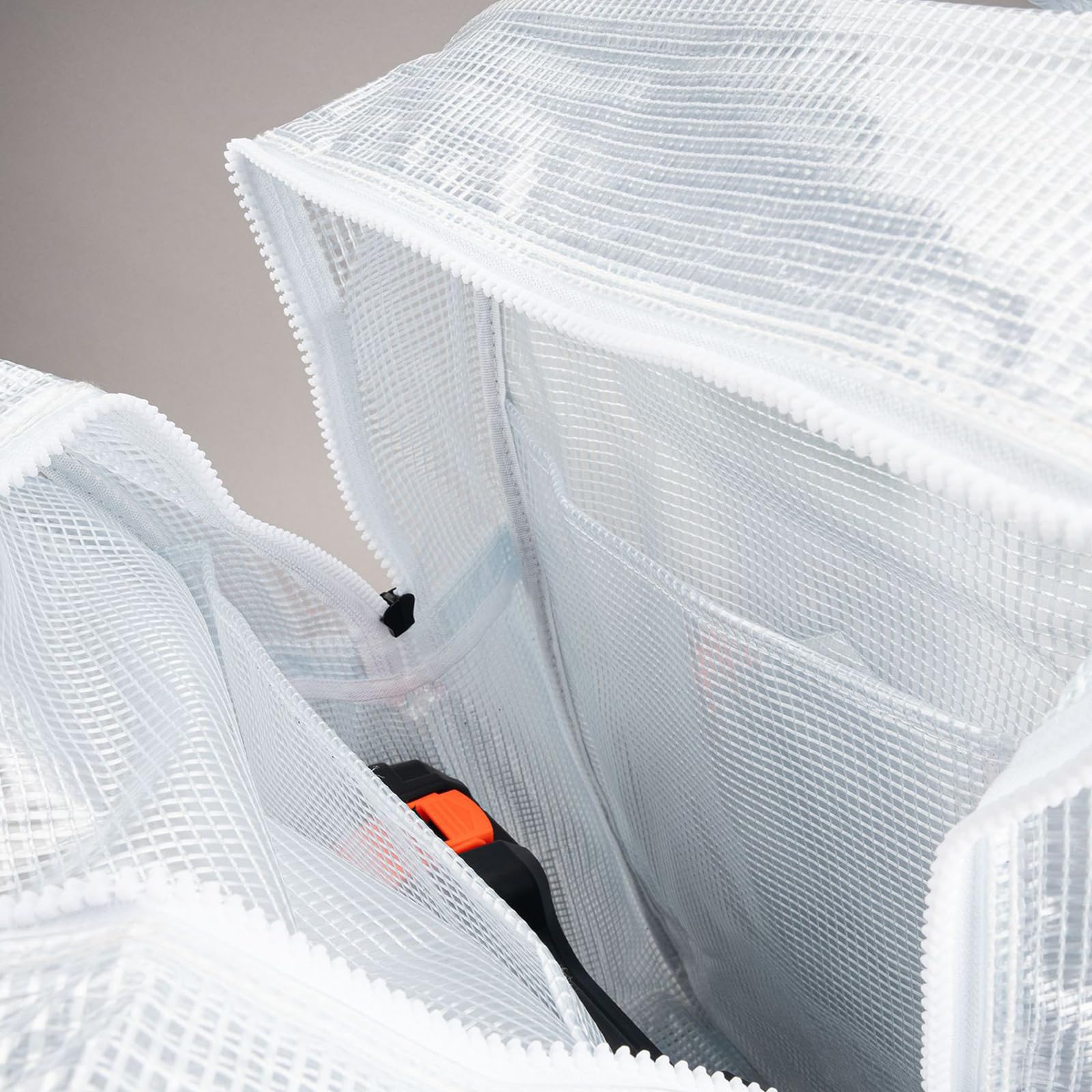Antistatischer Transparenter Rucksack Mit Großer Kapazität Werkzeugtasche Aus PVC Ergonomische Unterstützung Für Outdoor Abenteuer Unverzichtbare Staubdichte Antistatische Schulrucksäcke
