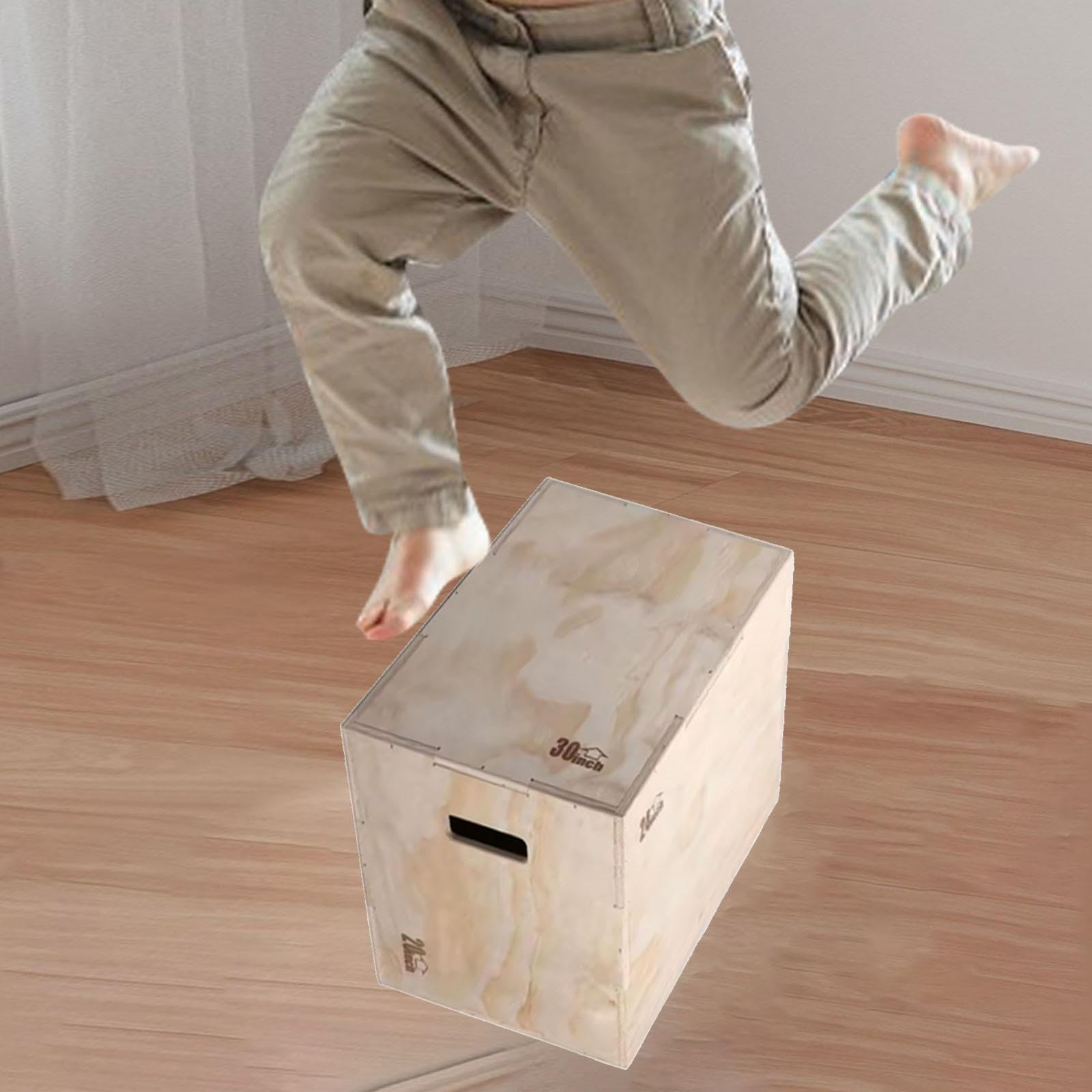 Menolana Plyometric Box Agility Box Strength Training,Exercise Equipment for Jumping Training for Jumping Step Ups Squats Workout