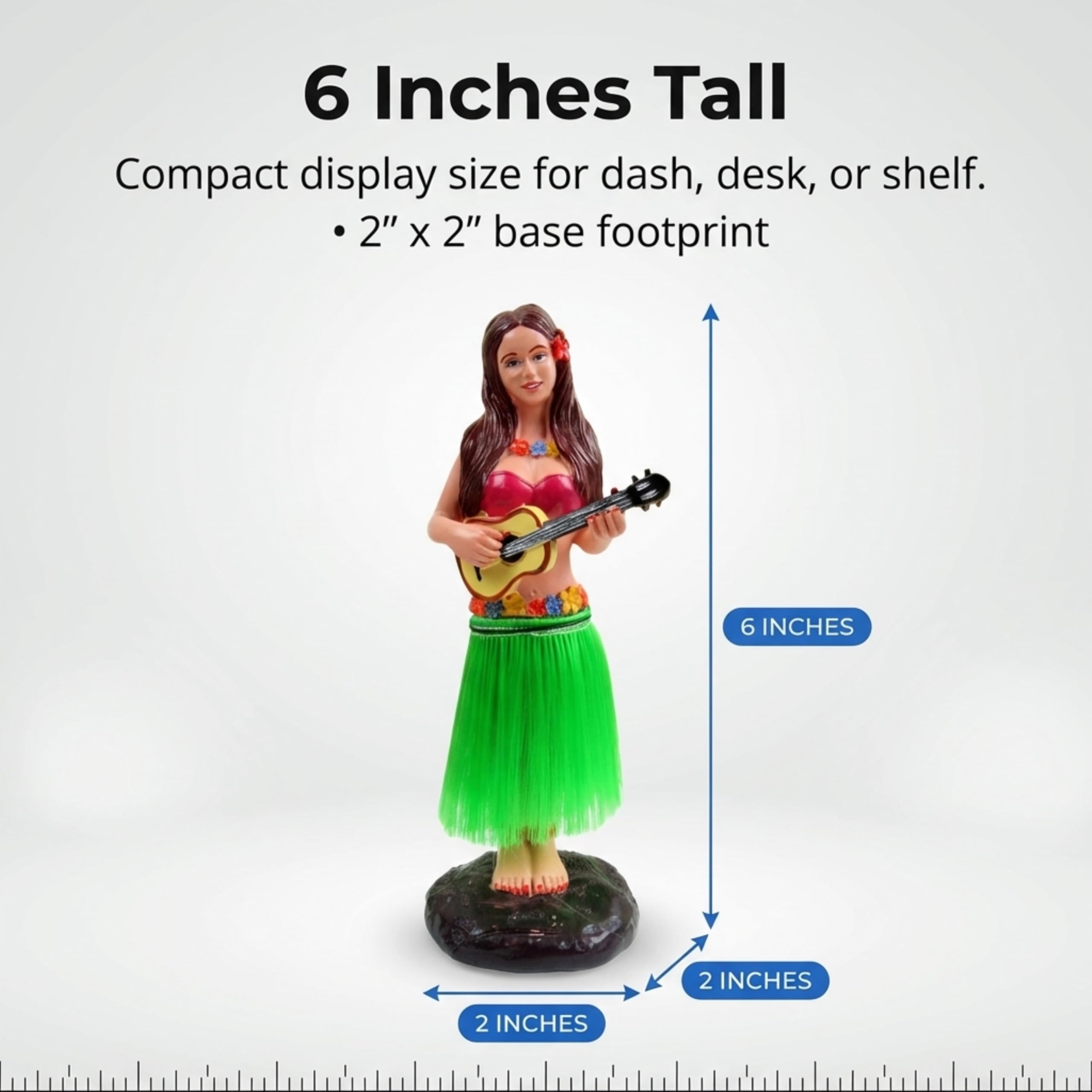 Hula girl Amazon.com: Franchise Figurine Co. Dashboard Hula Girl for Car — 6
